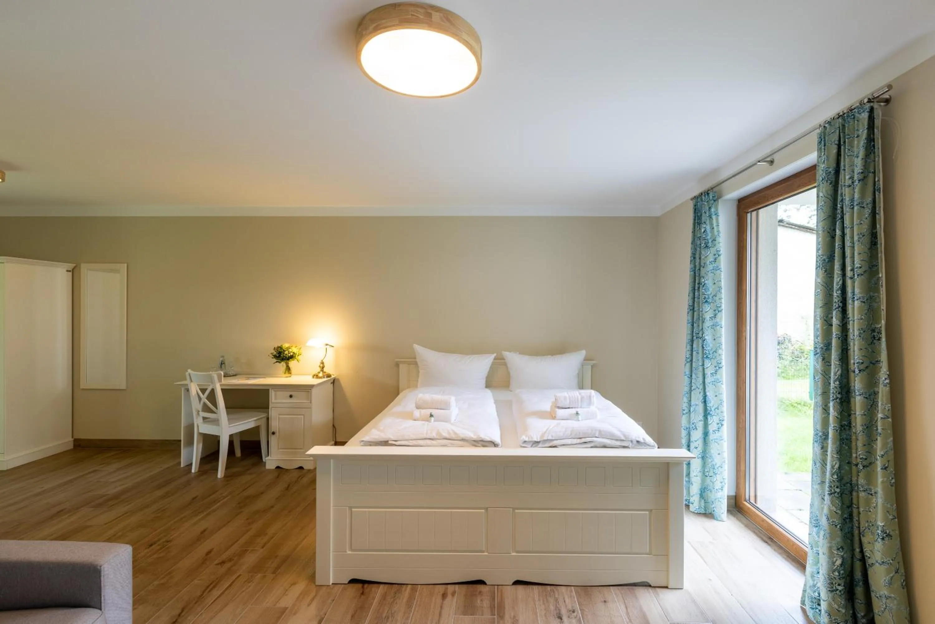 Bed in Café Wildau Hotel & Restaurant am Werbellinsee