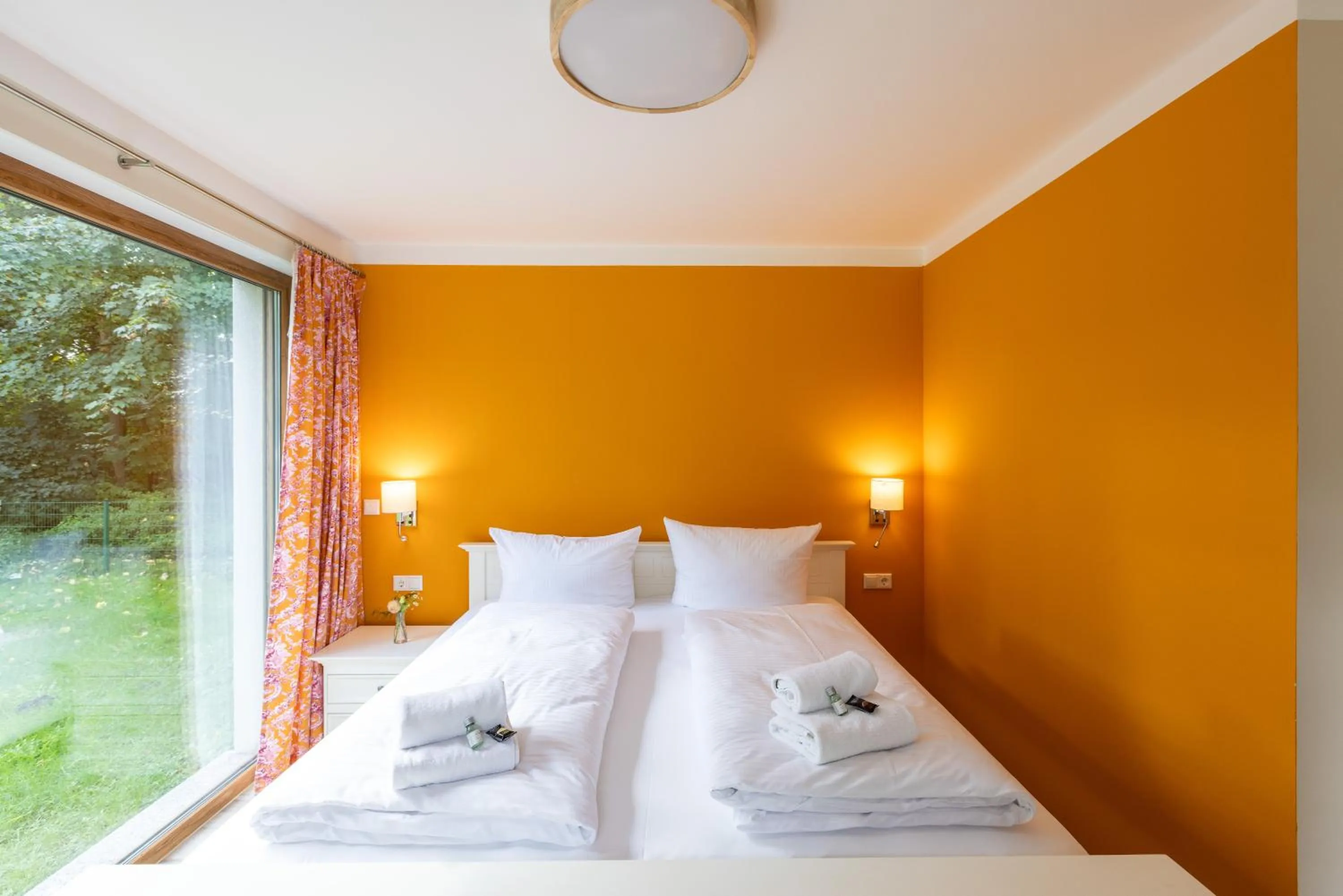 Bed in Café Wildau Hotel & Restaurant am Werbellinsee