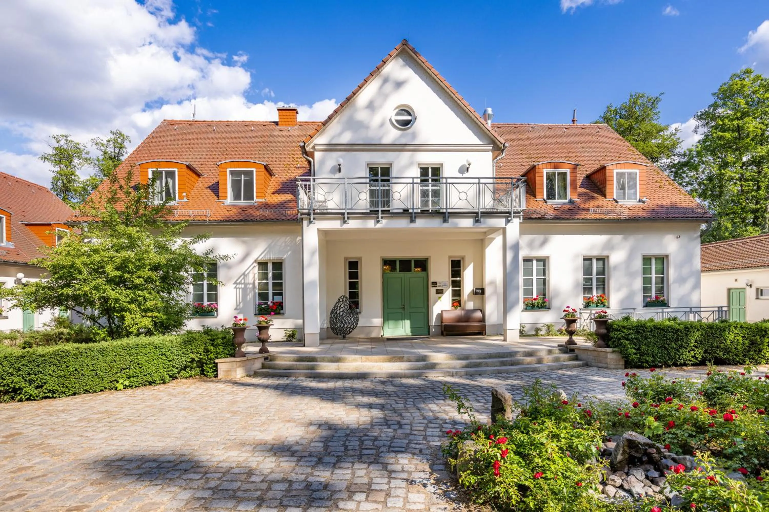 Property building in Café Wildau Hotel & Restaurant am Werbellinsee