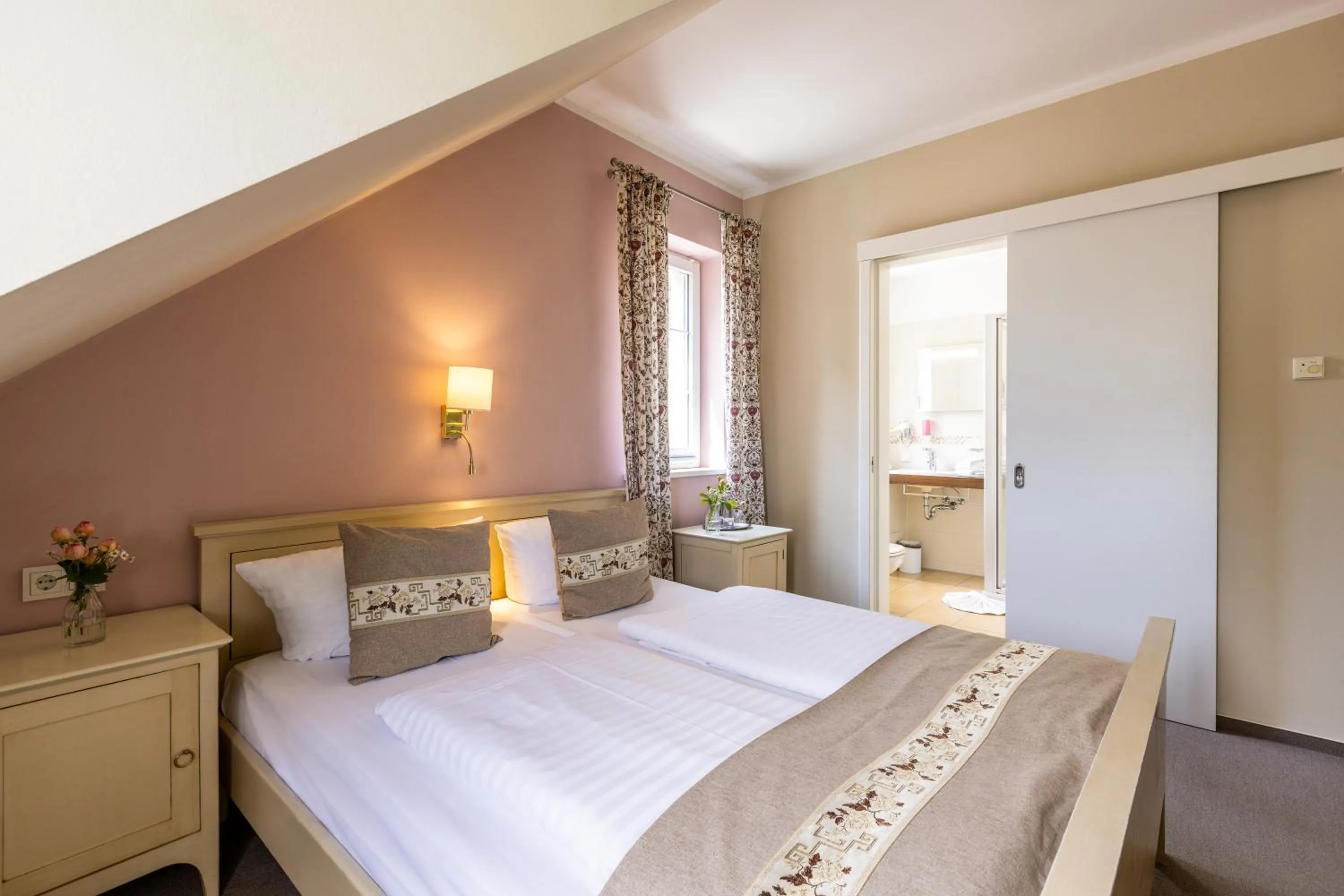 Bed in Café Wildau Hotel & Restaurant am Werbellinsee