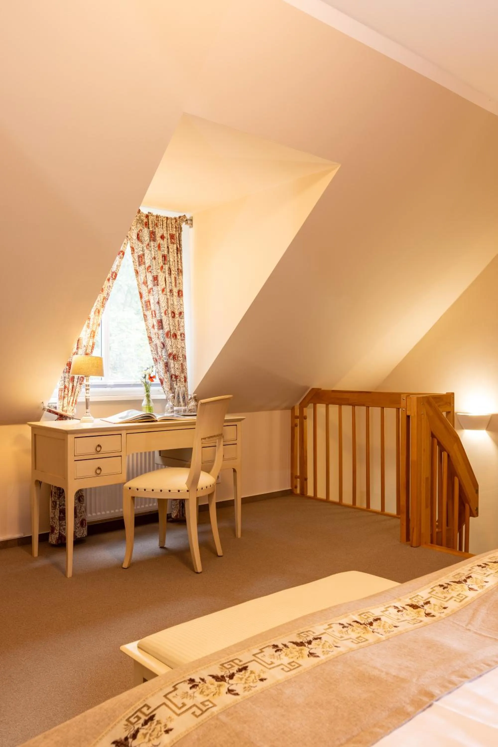 Photo of the whole room, Bed in Café Wildau Hotel & Restaurant am Werbellinsee