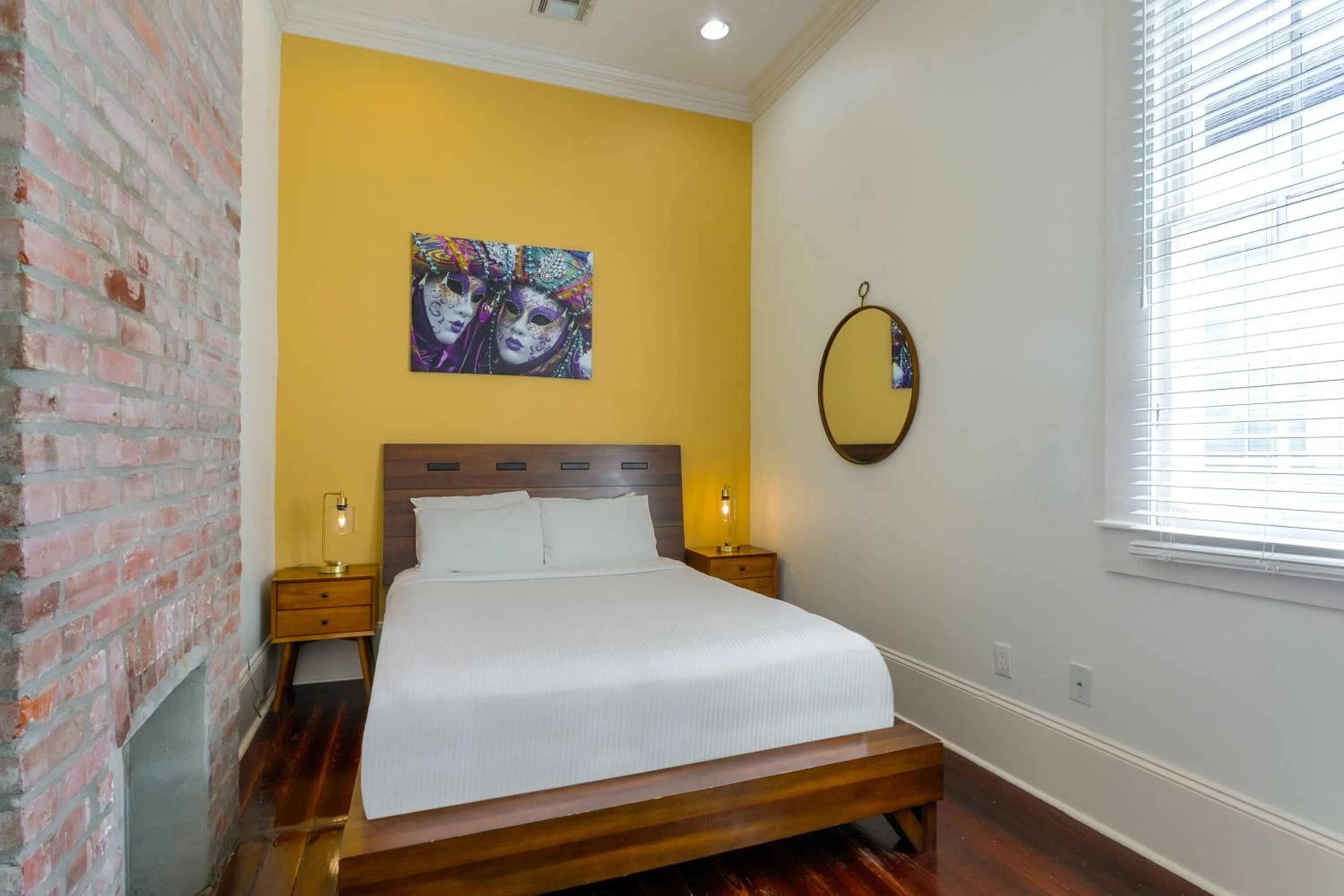 Bedroom, Bed in Charming 2BR on Carondelet by Hosteeva