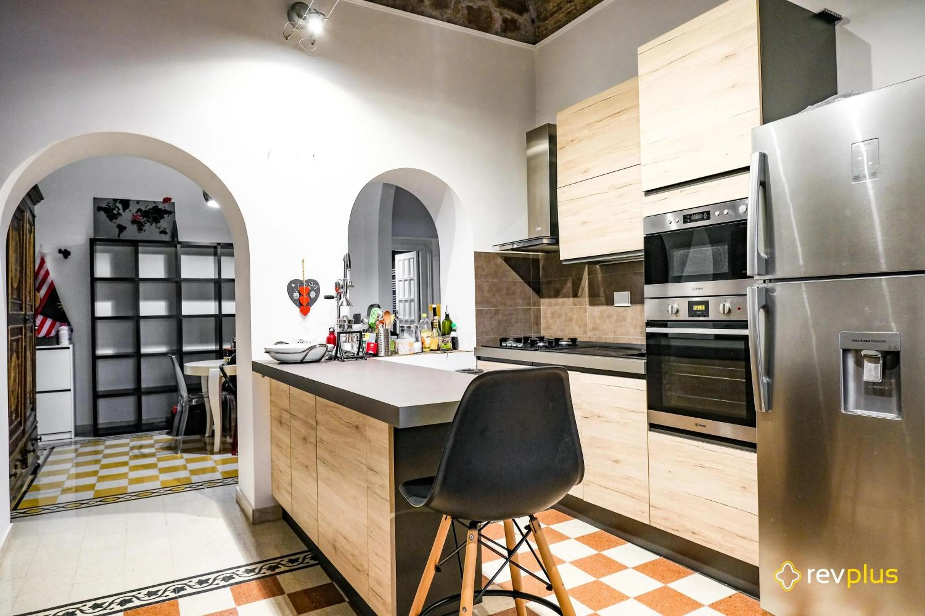 Kitchen or kitchenette in Magic Door Rome