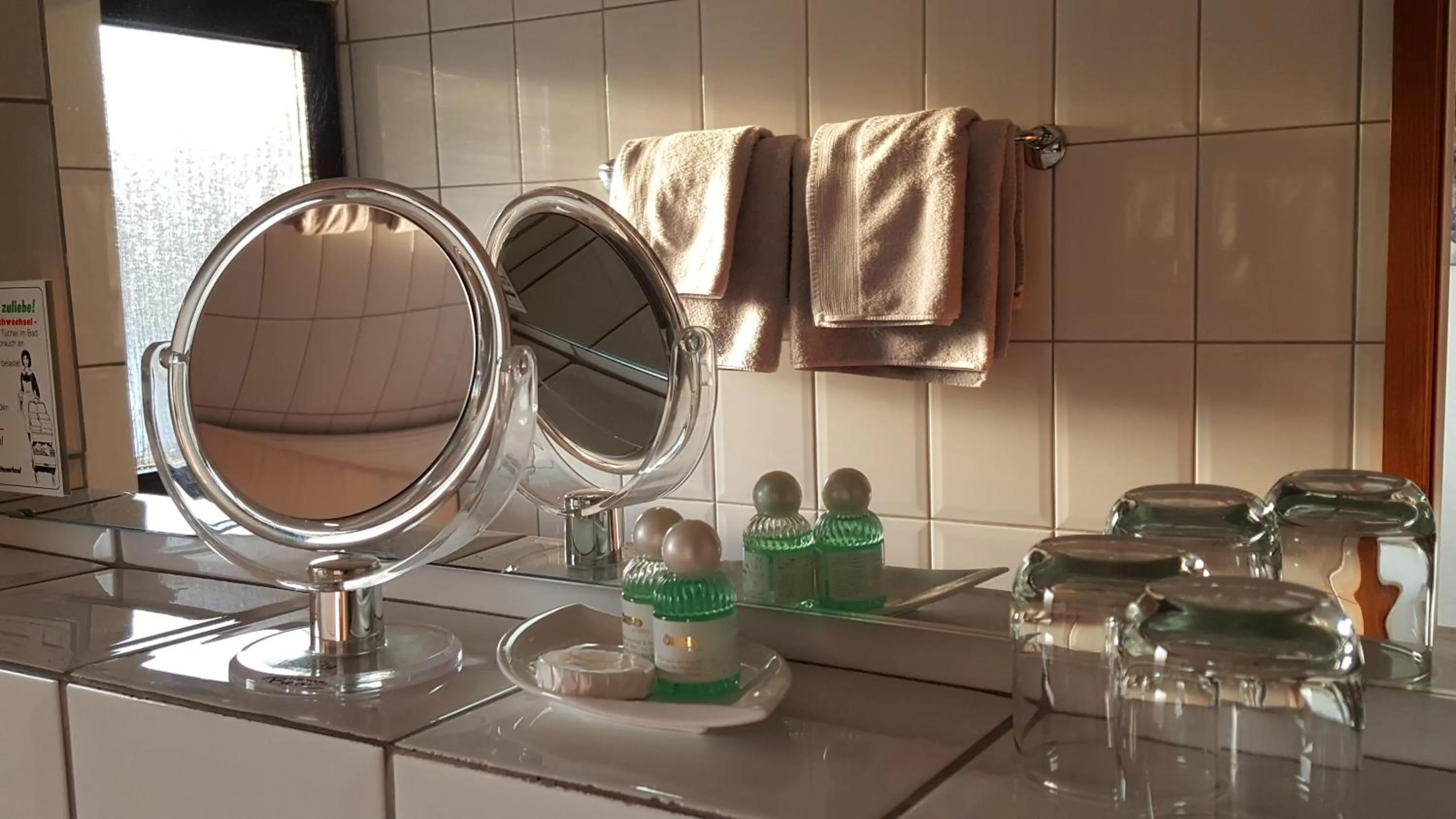 Decorative detail in Landhotel Linden am Venekotensee