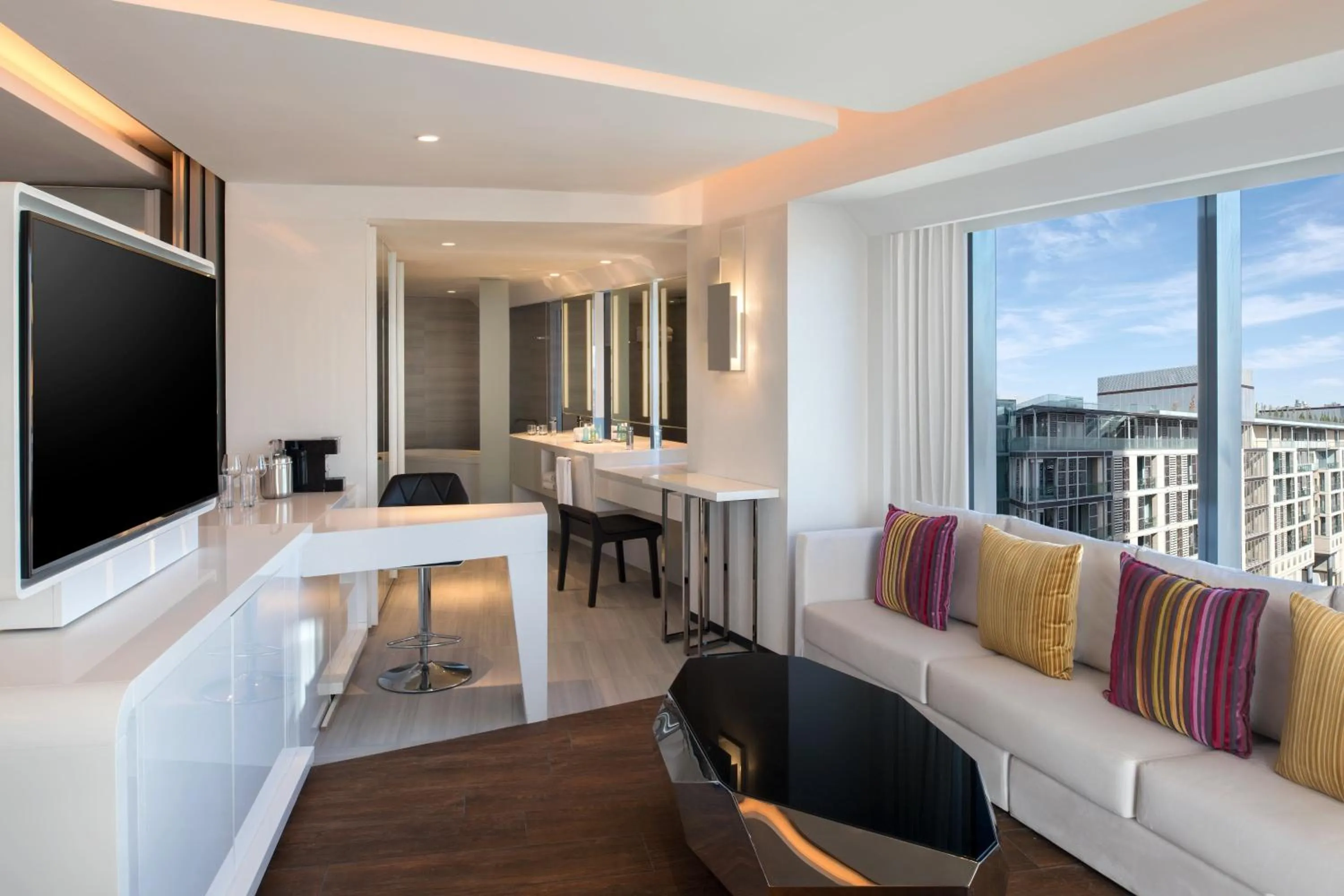 Photo of the whole room in W Amman Hotel