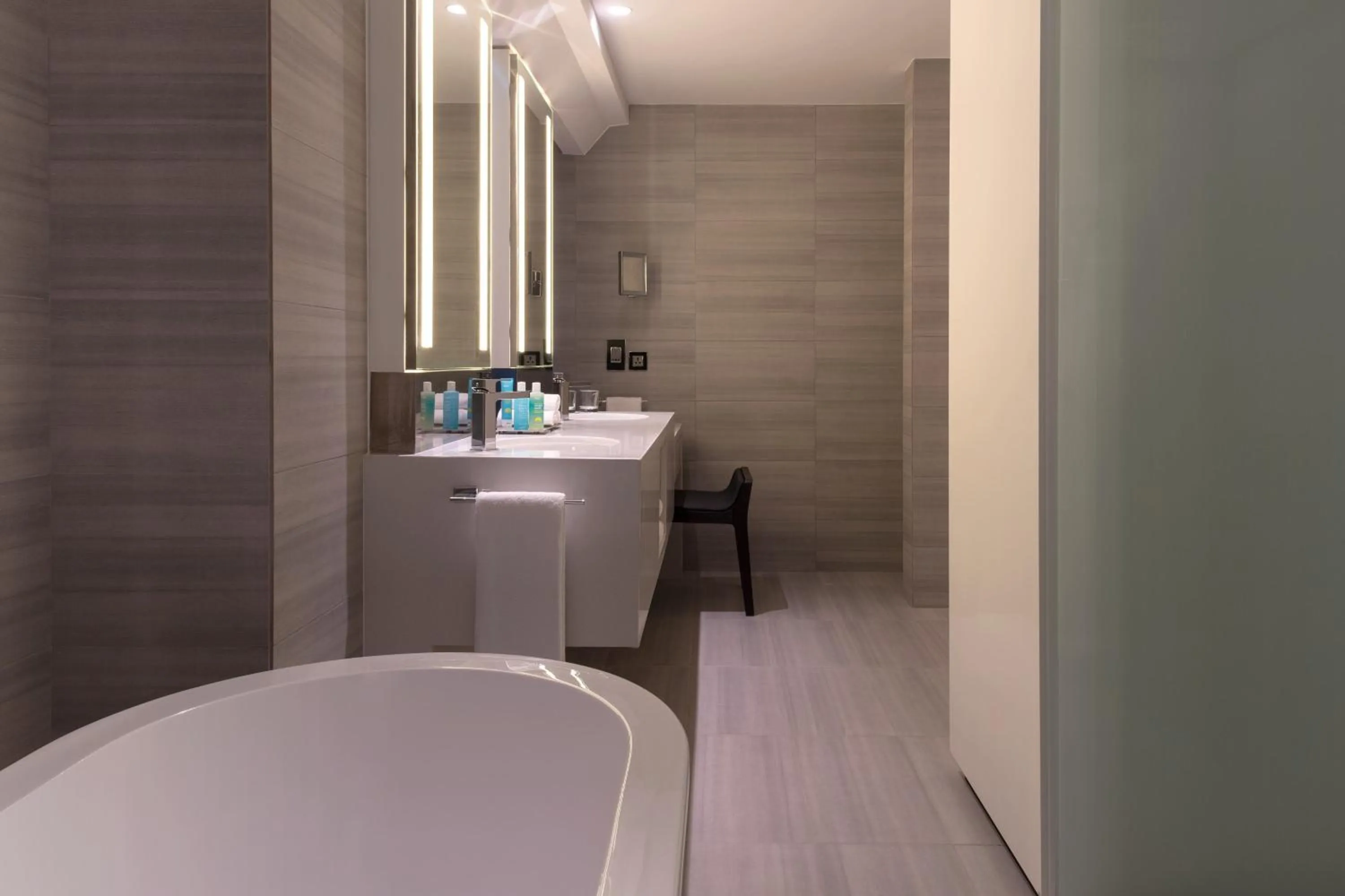 Bathroom in W Amman Hotel