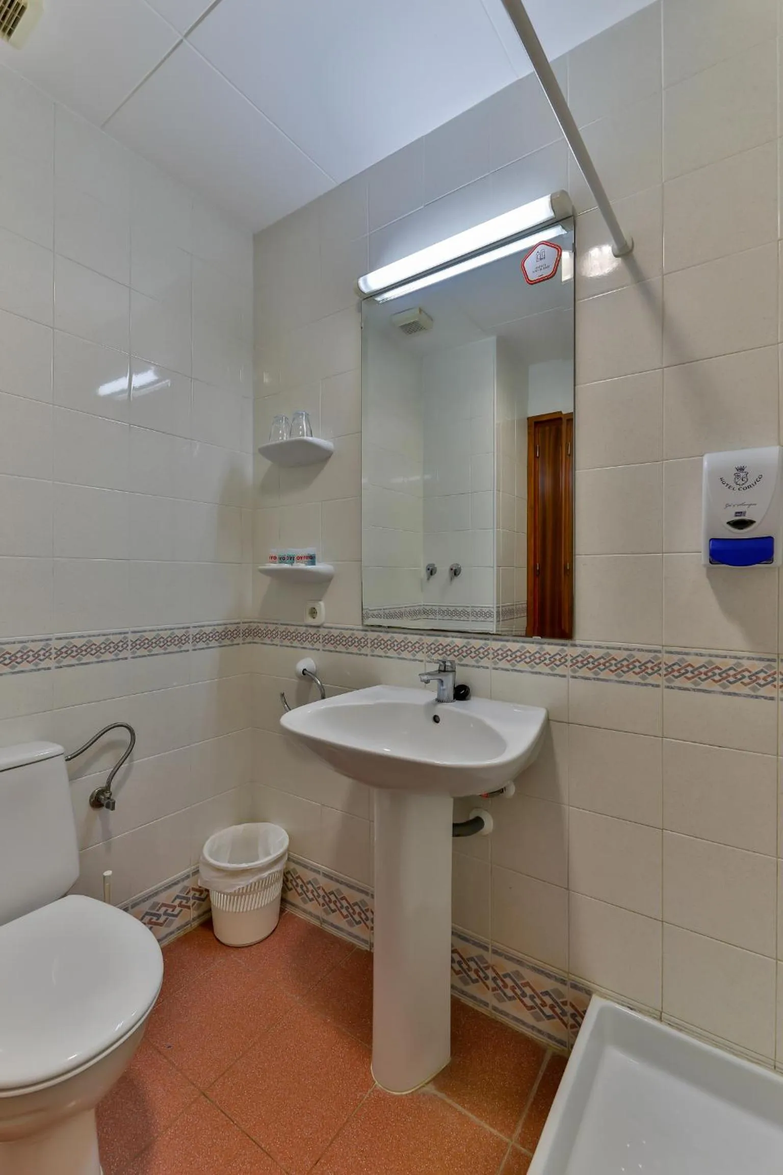 Bathroom in Hotel Corisco