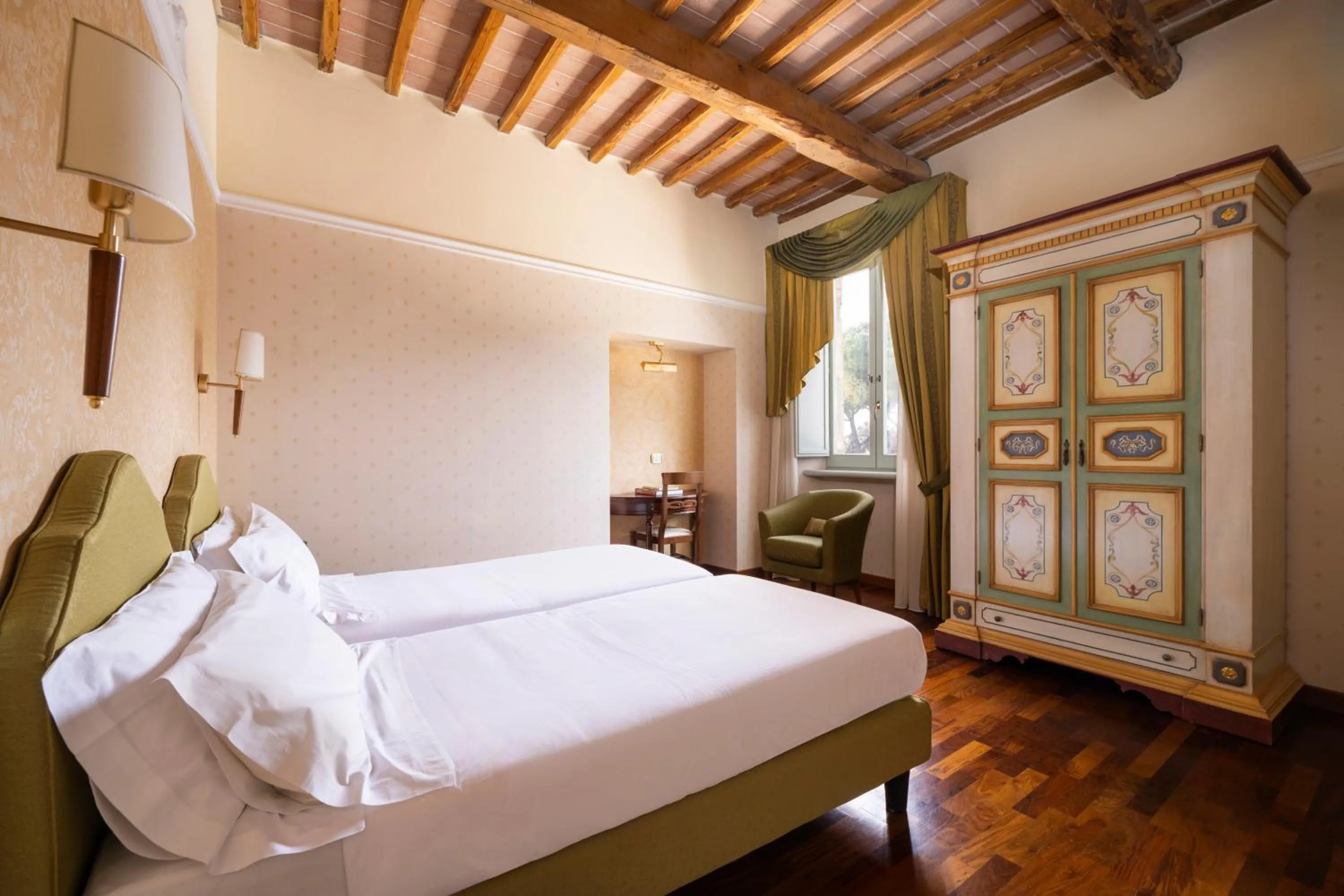 Bed in Relais Parco Dei Cavalieri Assisi