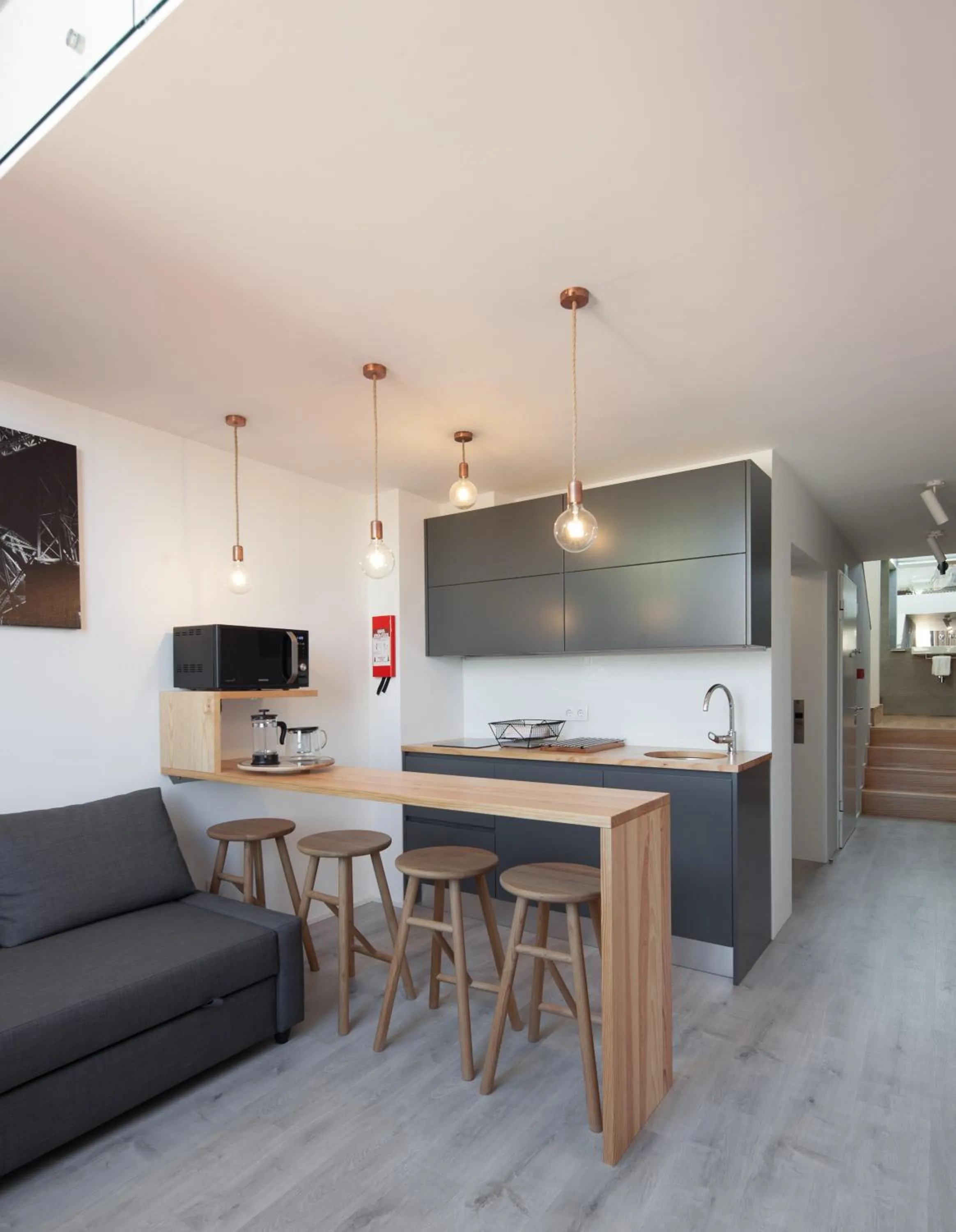 Kitchen or kitchenette in 7 Gaia Roaster Apartments