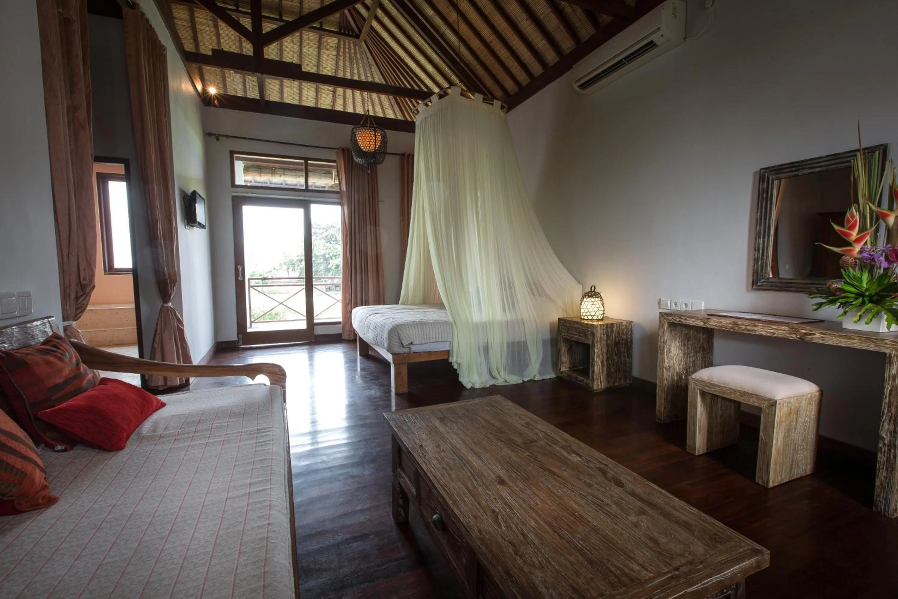 Bed in Ecosfera Hotel & Spa