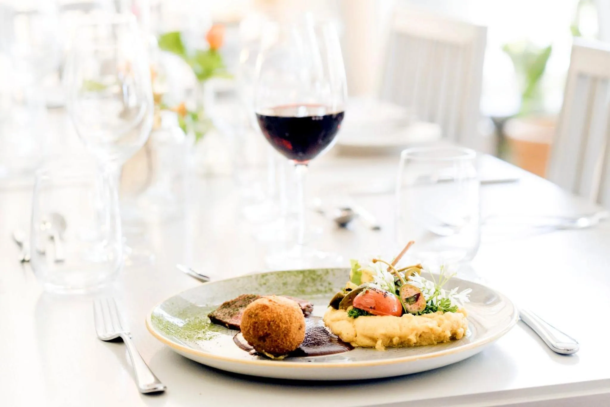 Restaurant/places to eat in Villa Gransholm