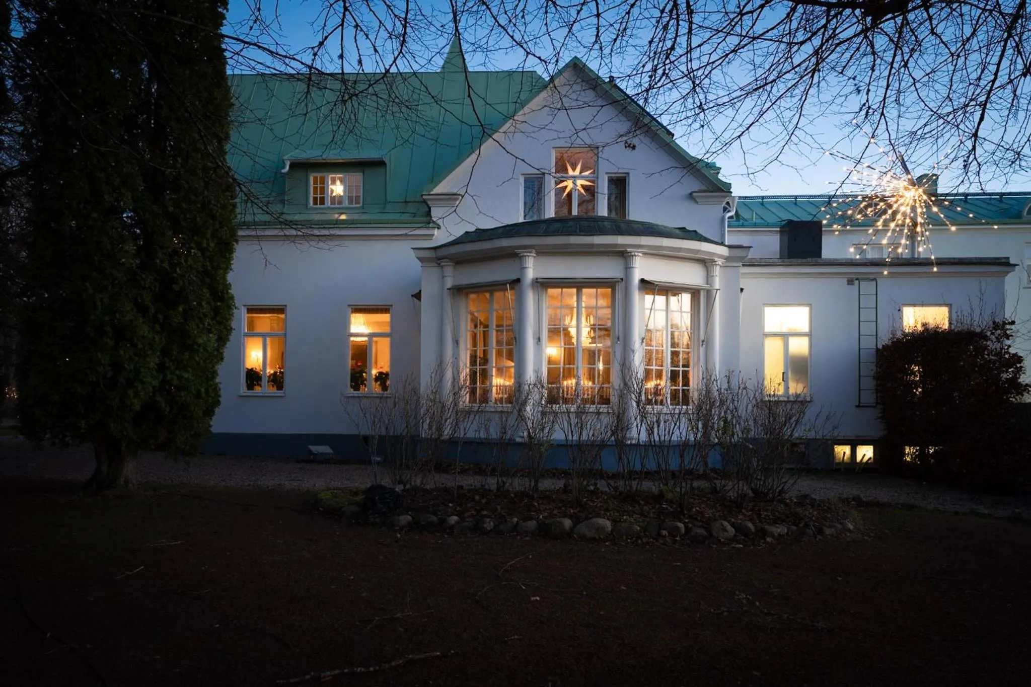 Facade/entrance in Villa Gransholm