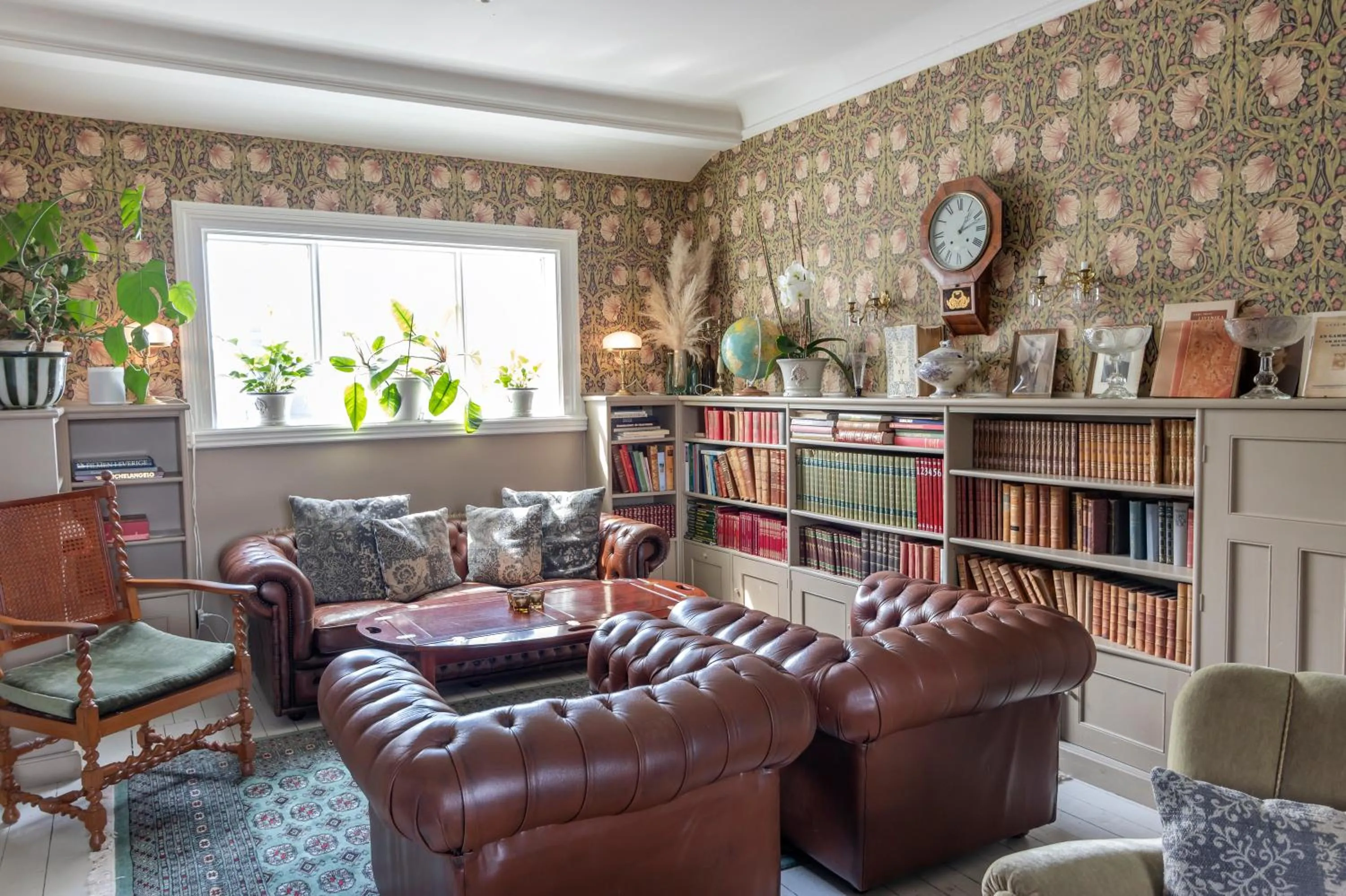 Living room in Villa Gransholm