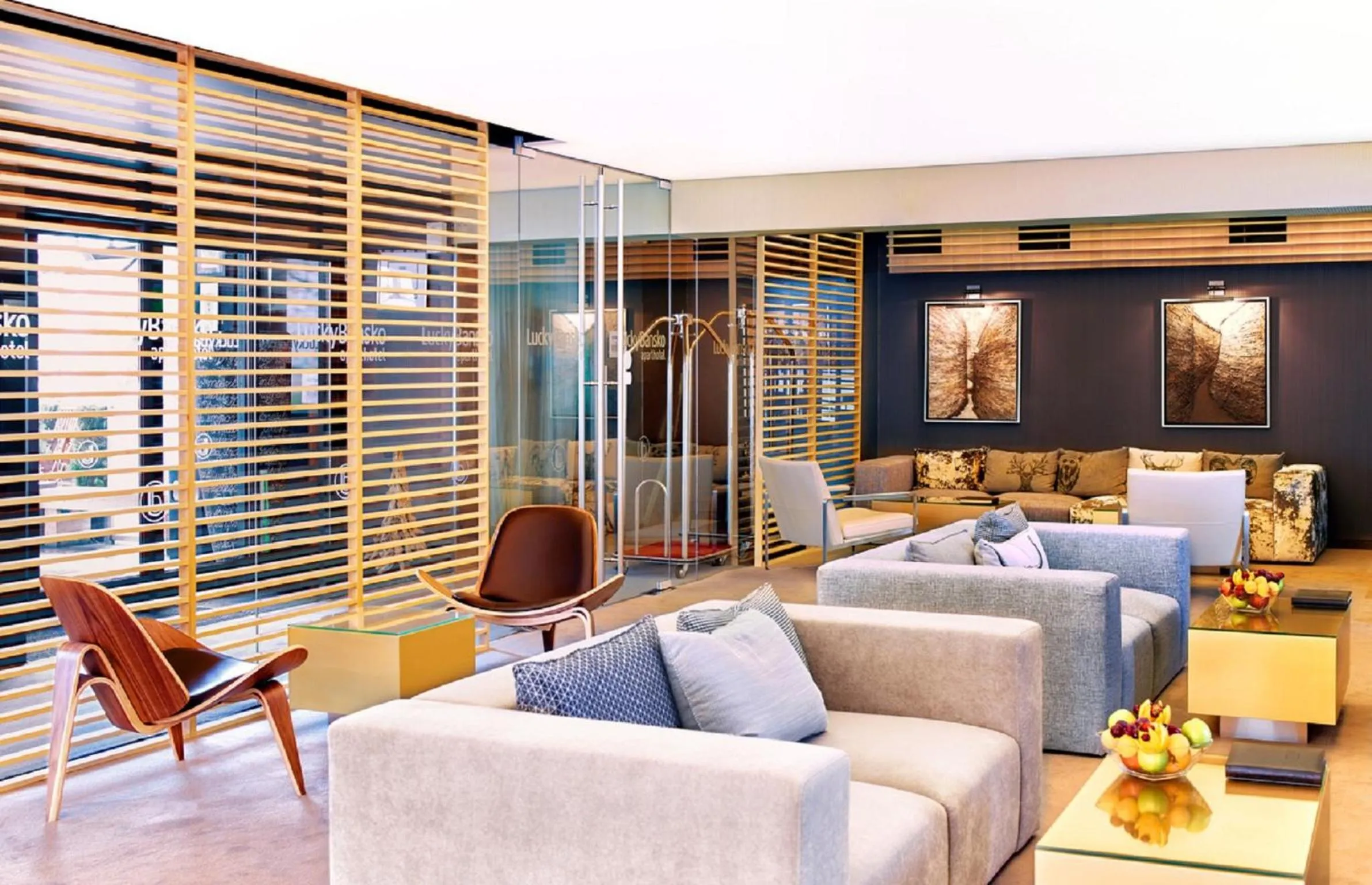 Lobby or reception in Lucky Bansko Aparthotel SPA & Relax