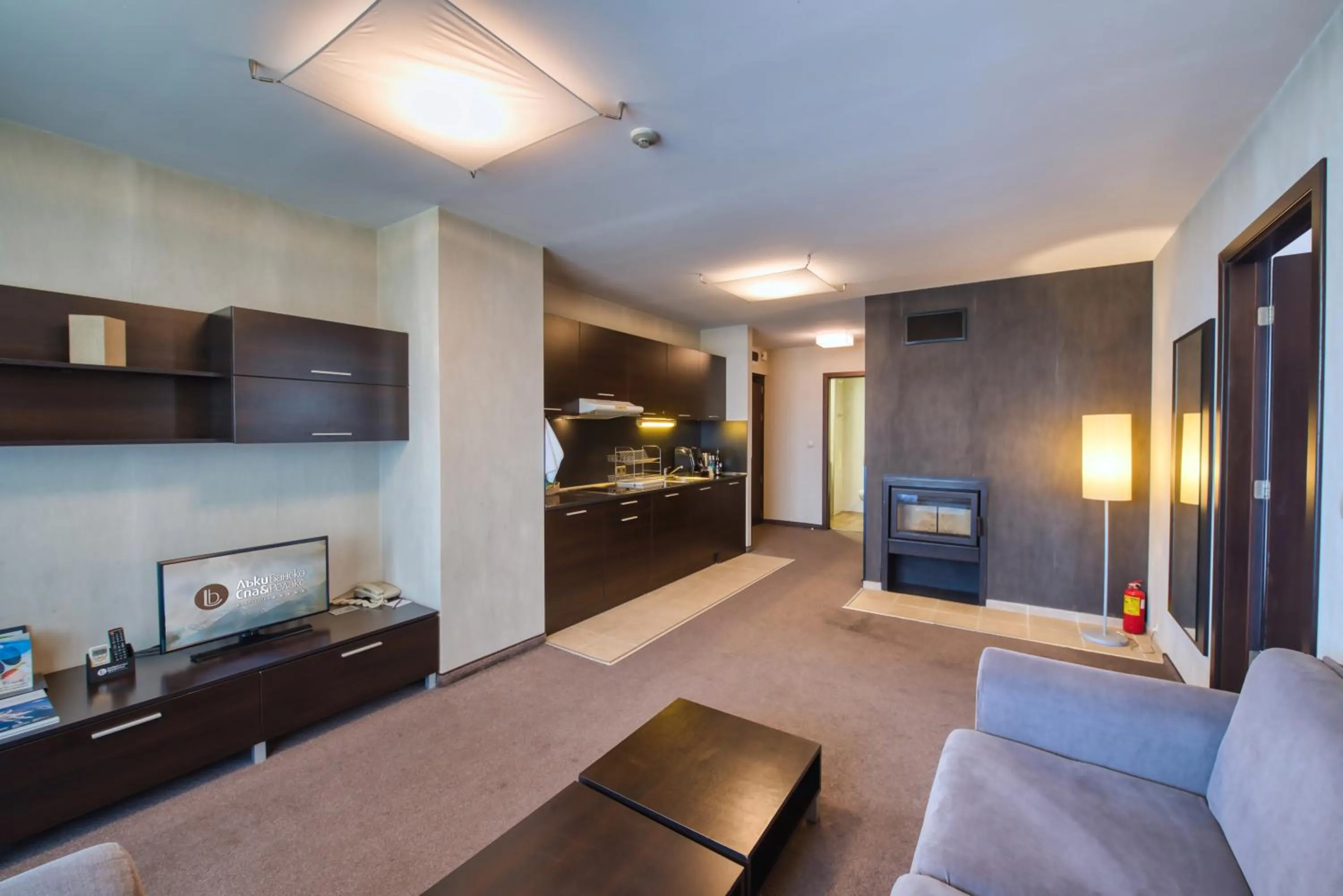 Living room in Lucky Bansko Aparthotel SPA & Relax