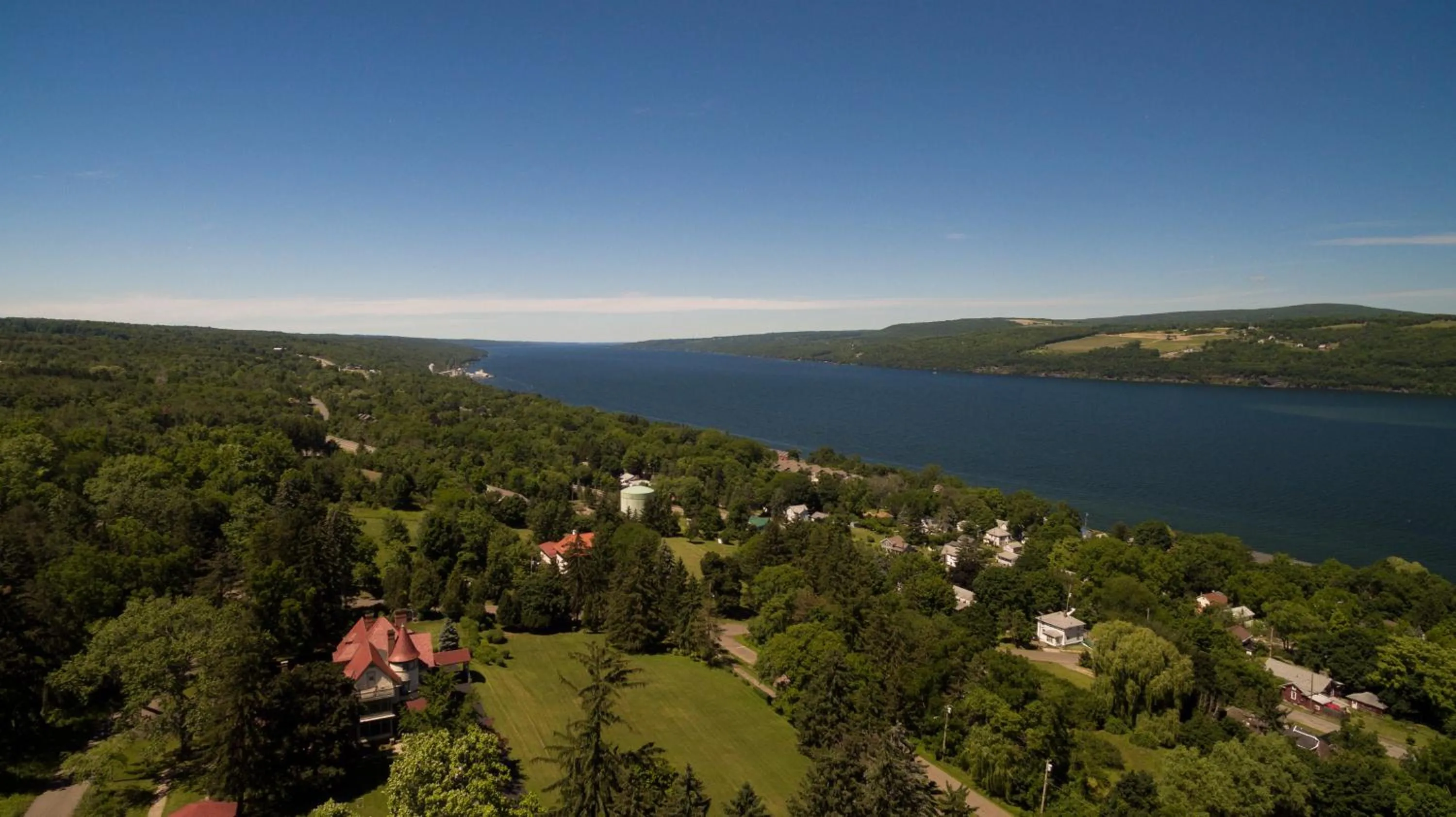Bird's eye view in Idlwilde Inn