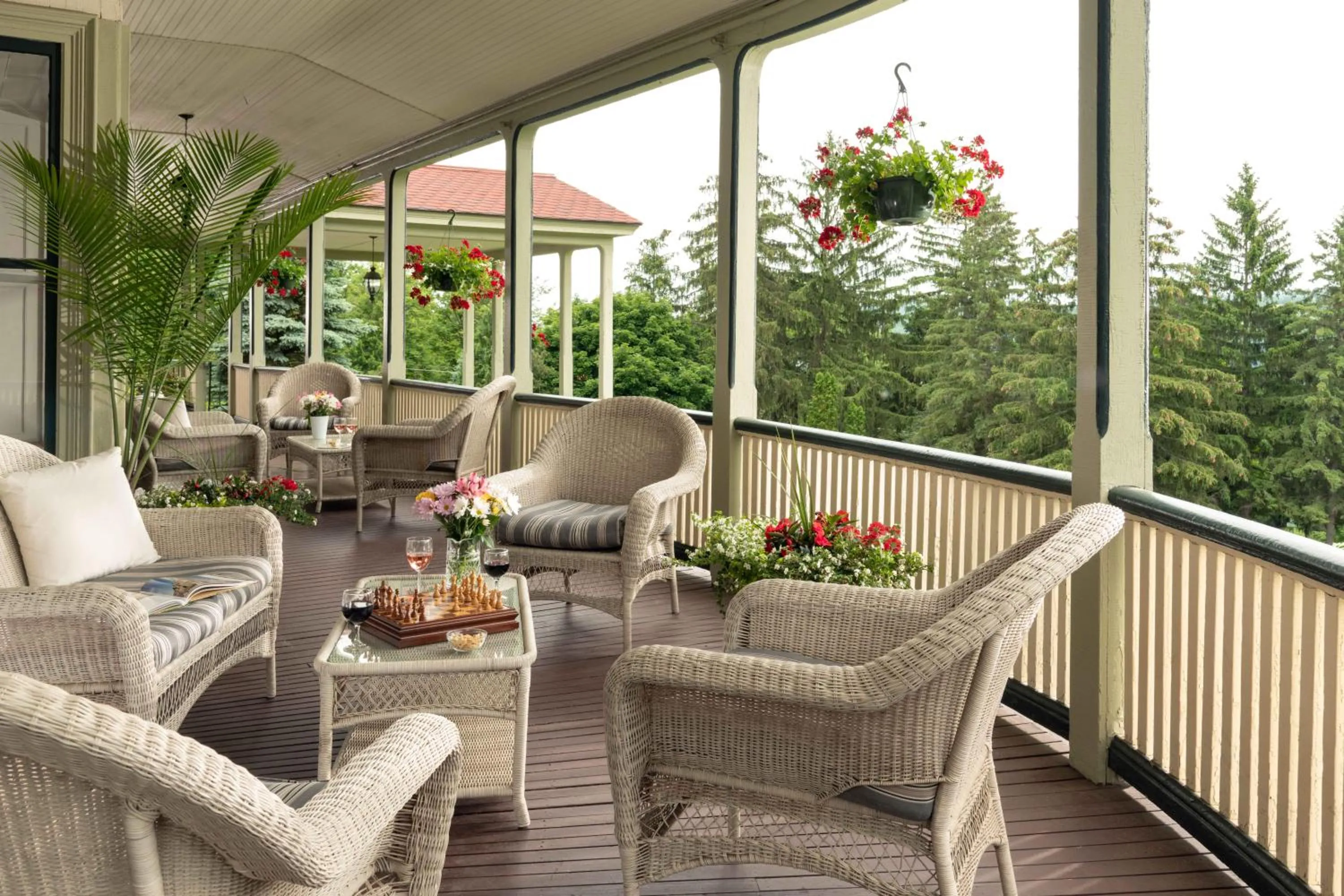 Balcony/Terrace in Idlwilde Inn