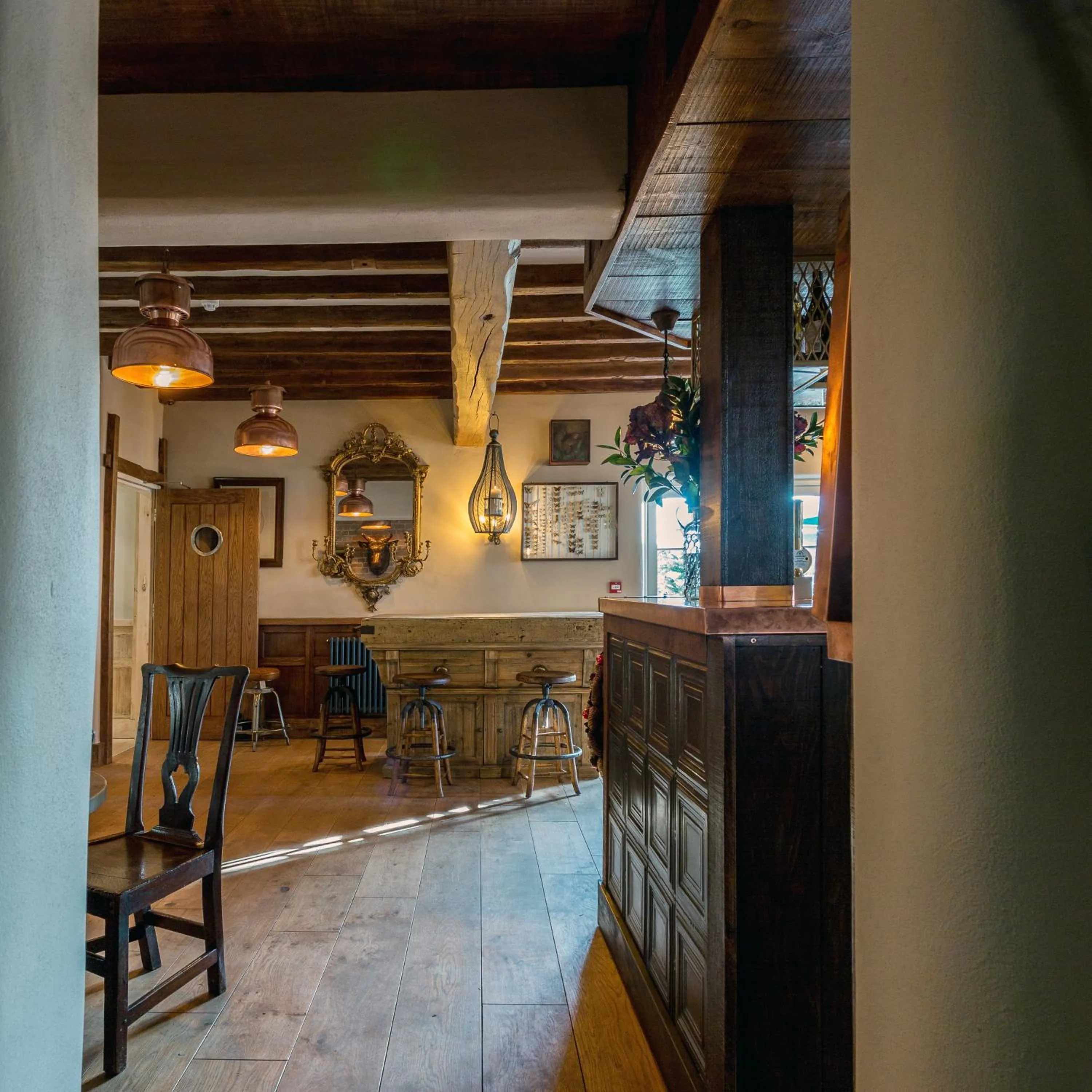 Decorative detail in The Cow Dalbury