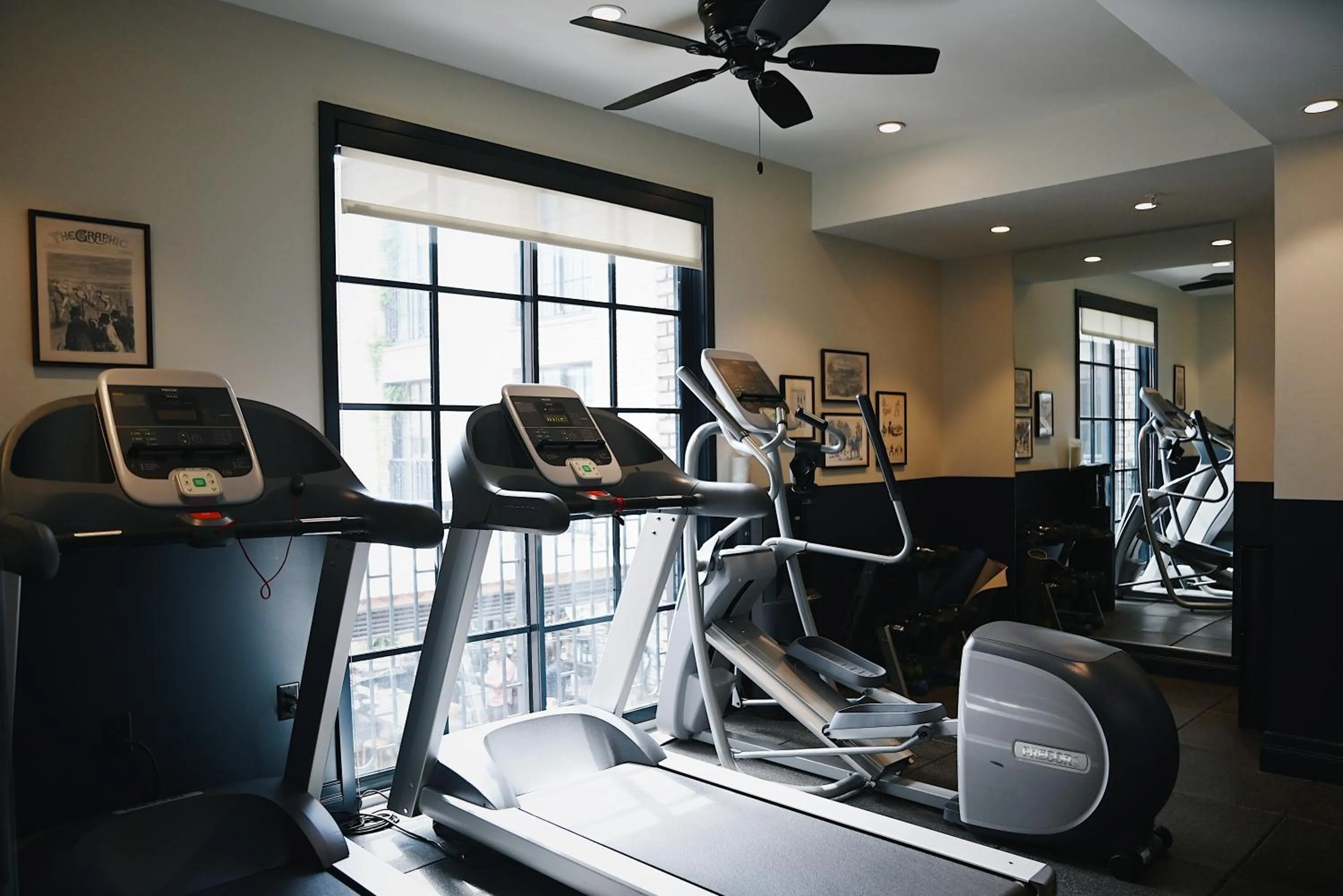Fitness centre/facilities in The Ramble Hotel