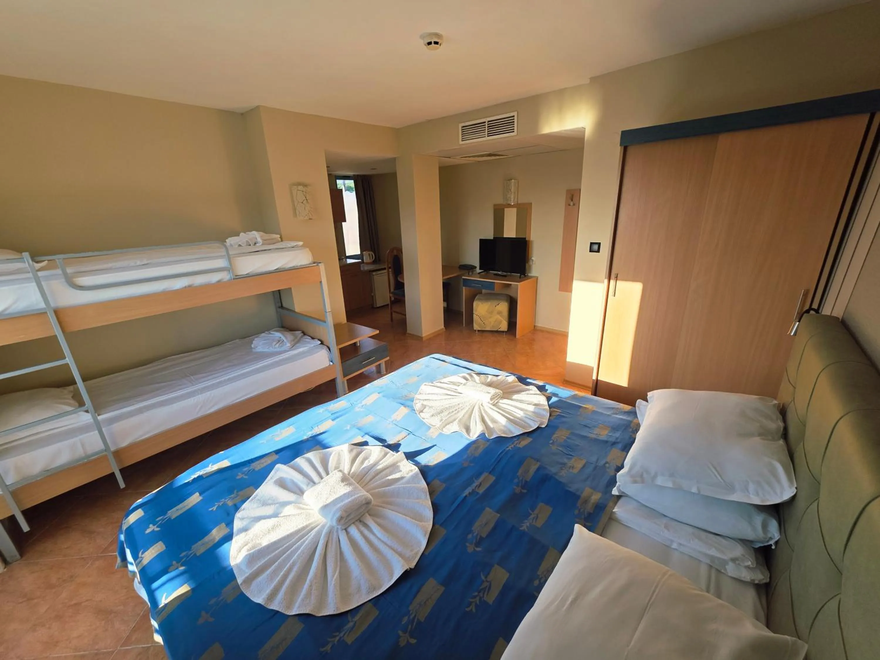 Bed in Bora Bora Hotel