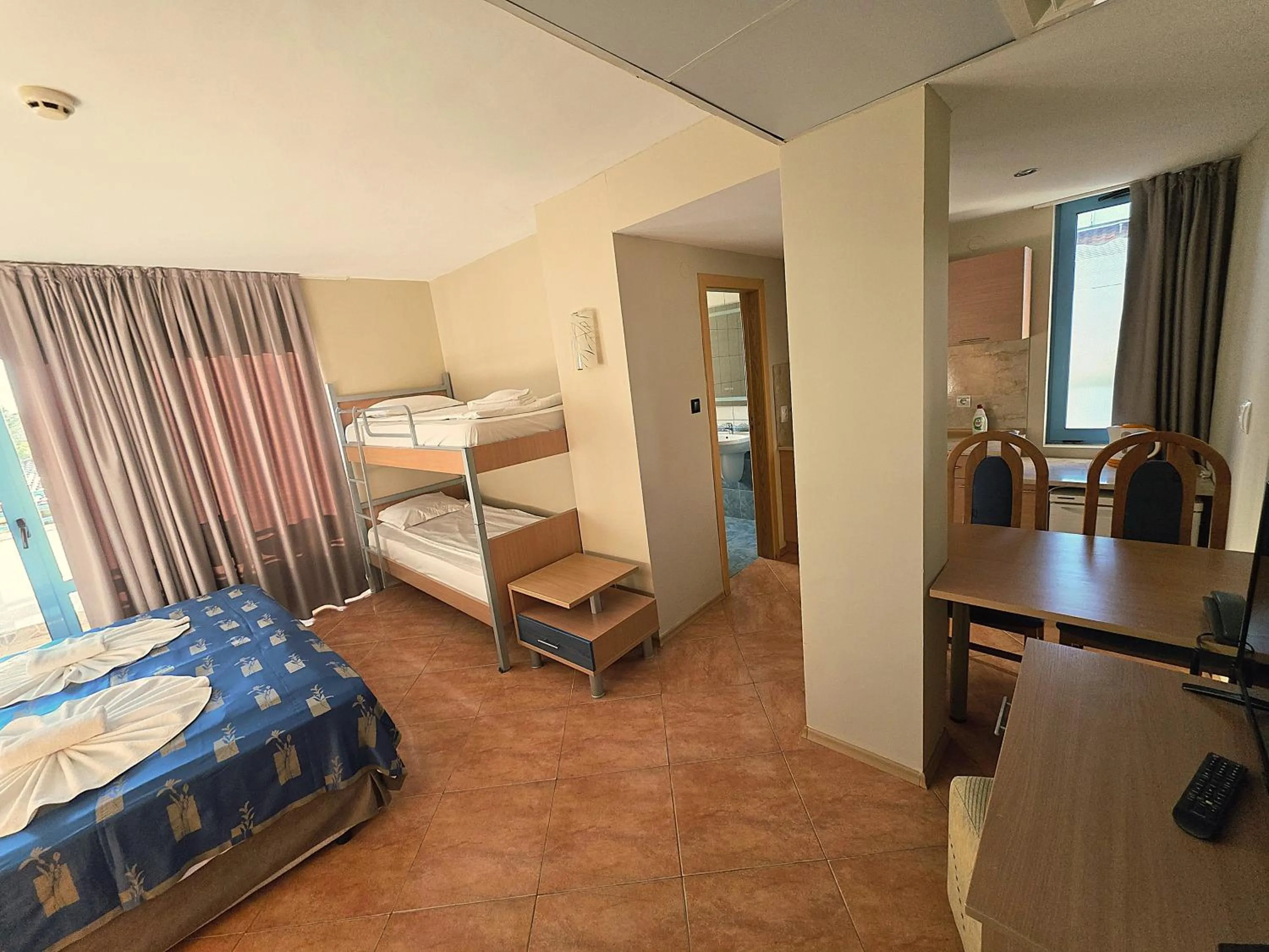 Bed in Bora Bora Hotel