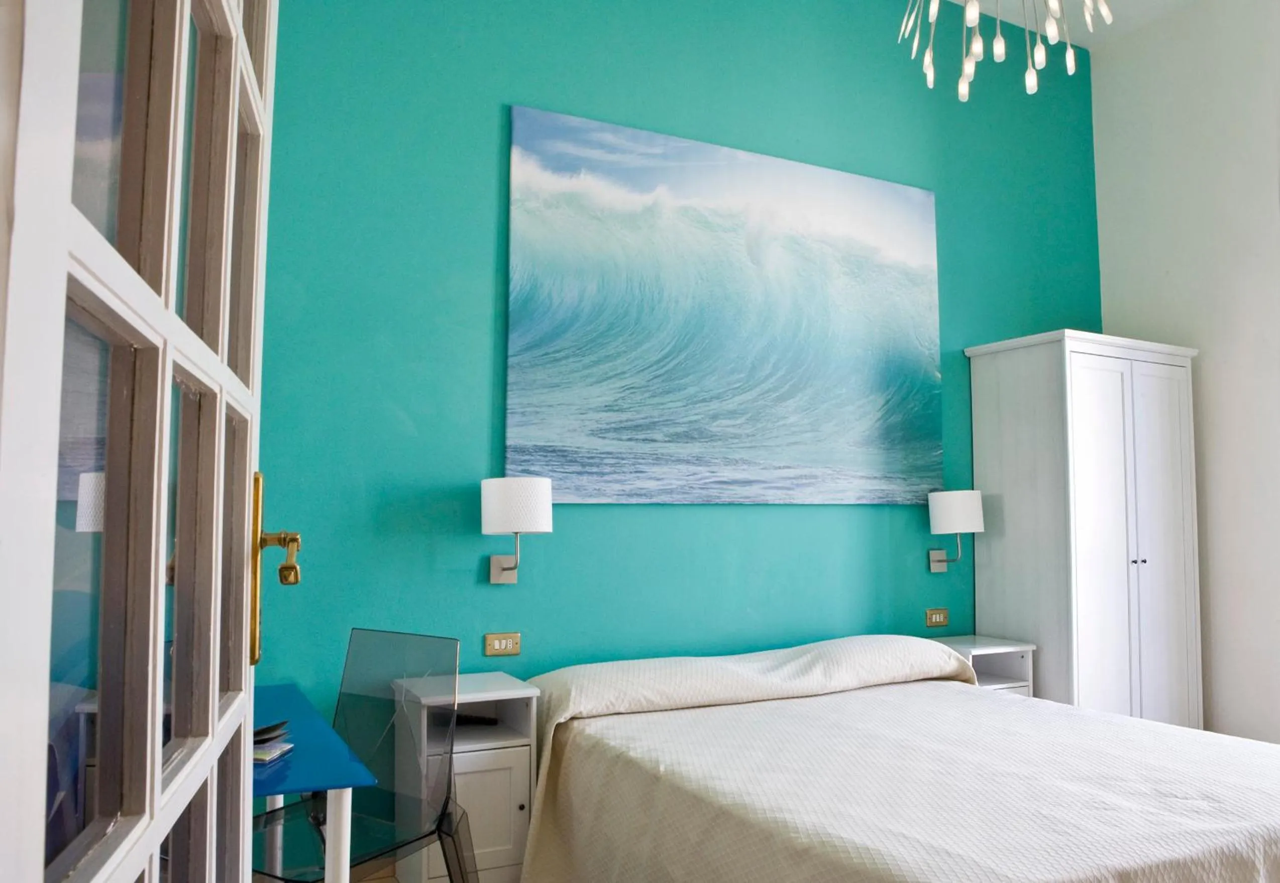 Bedroom, Bed in B&B Leopoldo