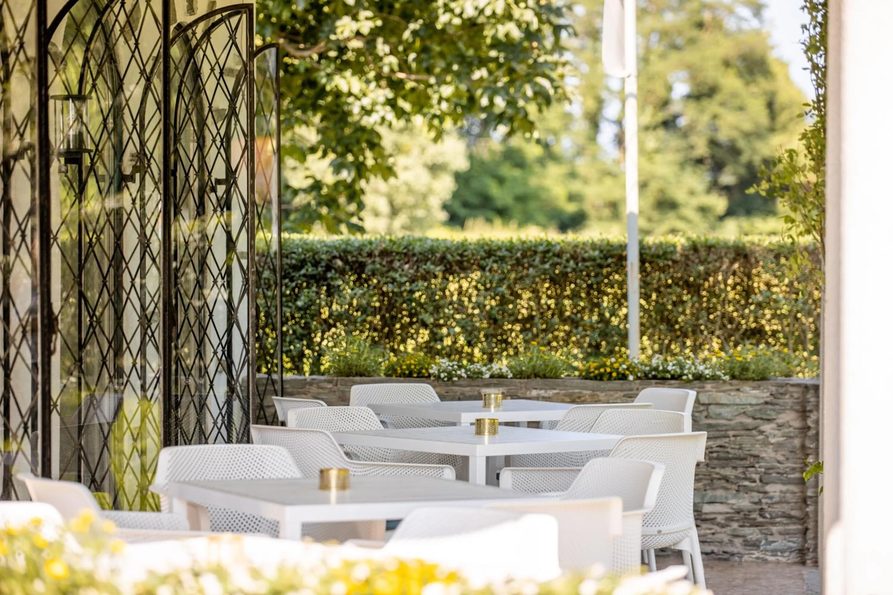 Patio in Boutiquehotel Caravella Velden by S4Y