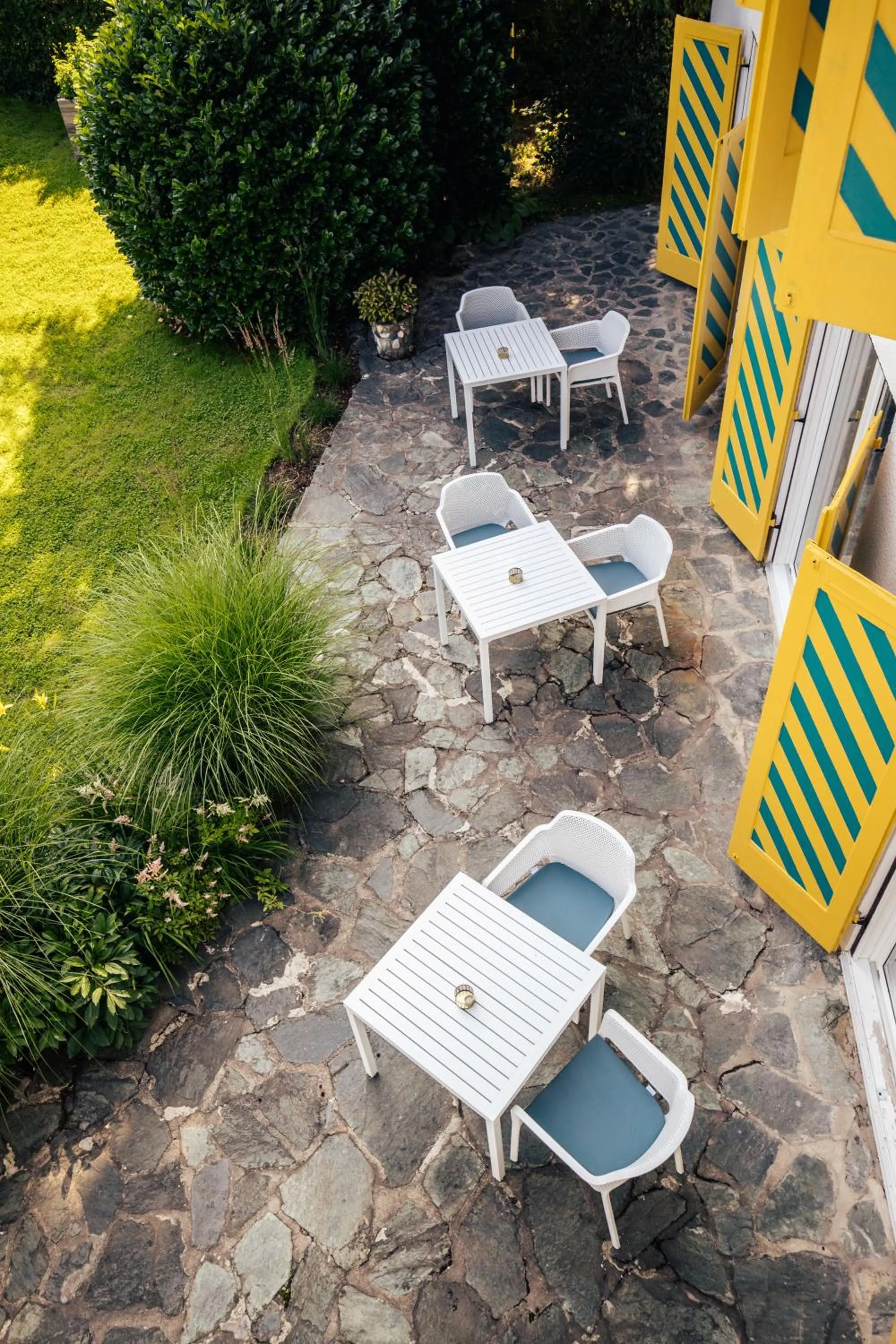 Patio in Boutiquehotel Caravella Velden by S4Y