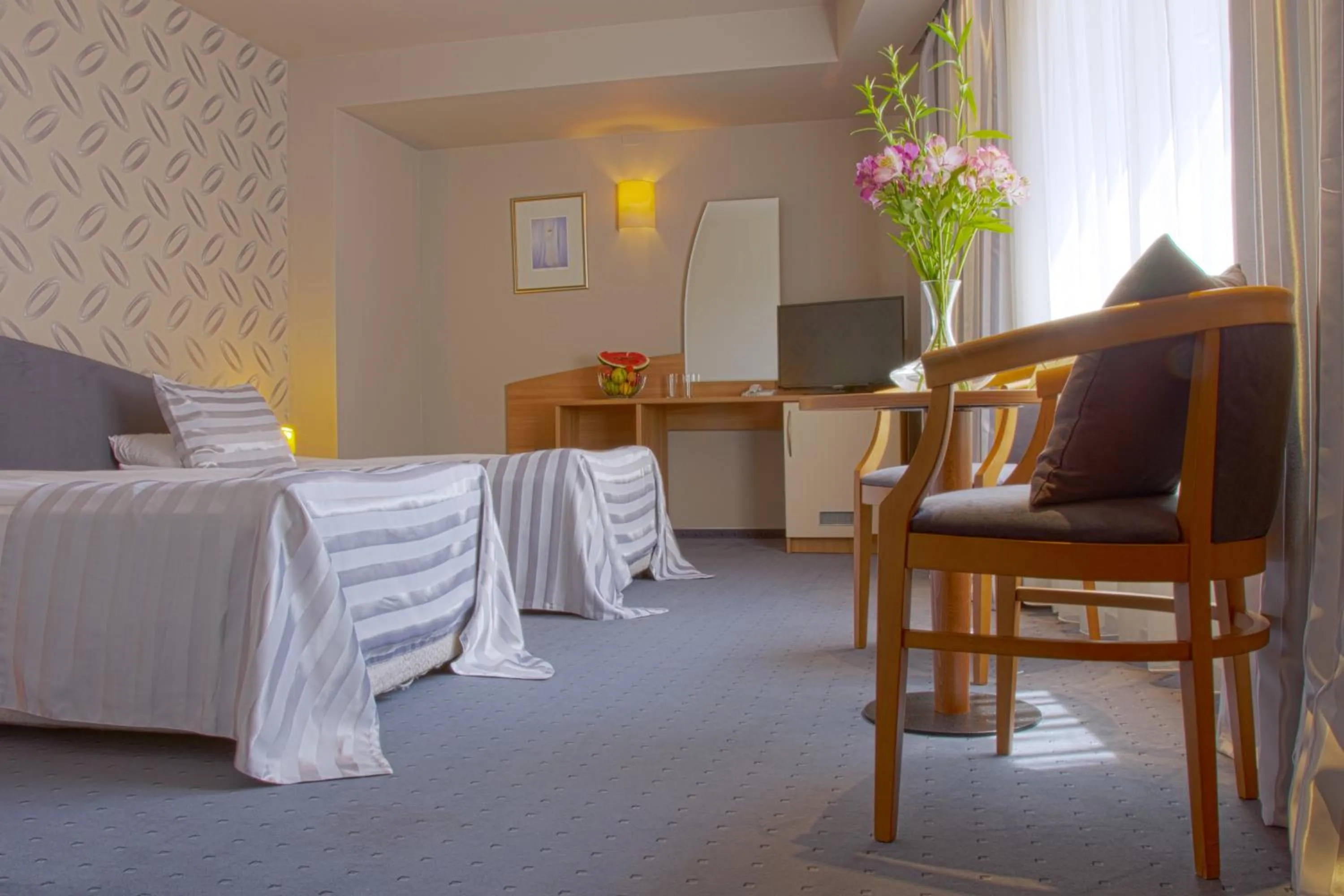 Bedroom in Triada Hotel