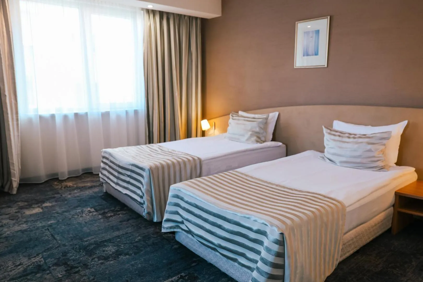 Bedroom, Bed in Triada Hotel