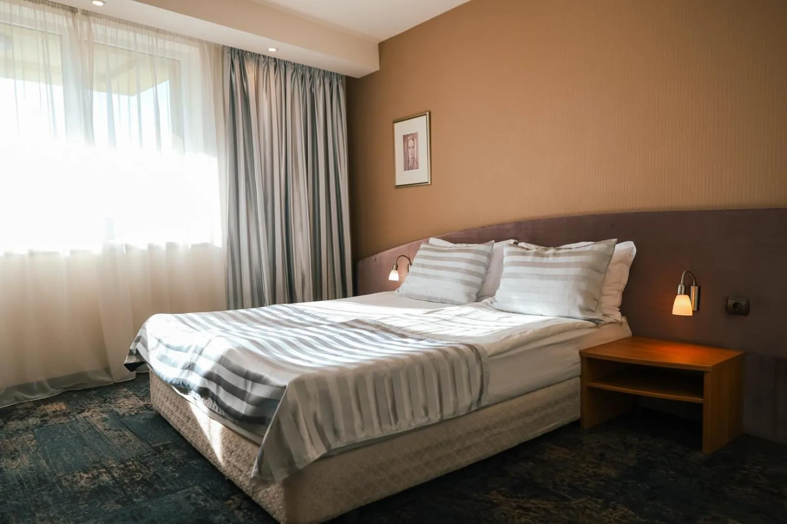 Bedroom, Bed in Triada Hotel