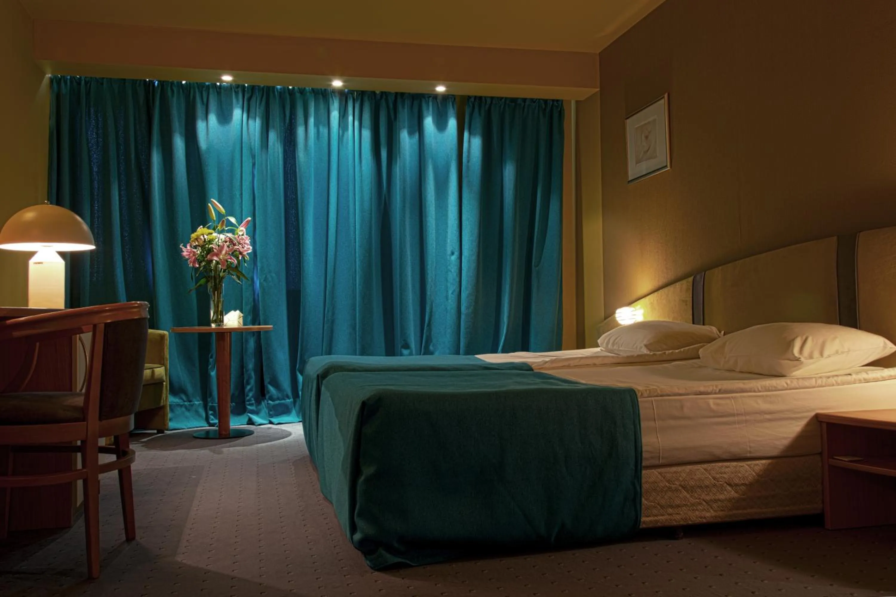 Bedroom in Triada Hotel