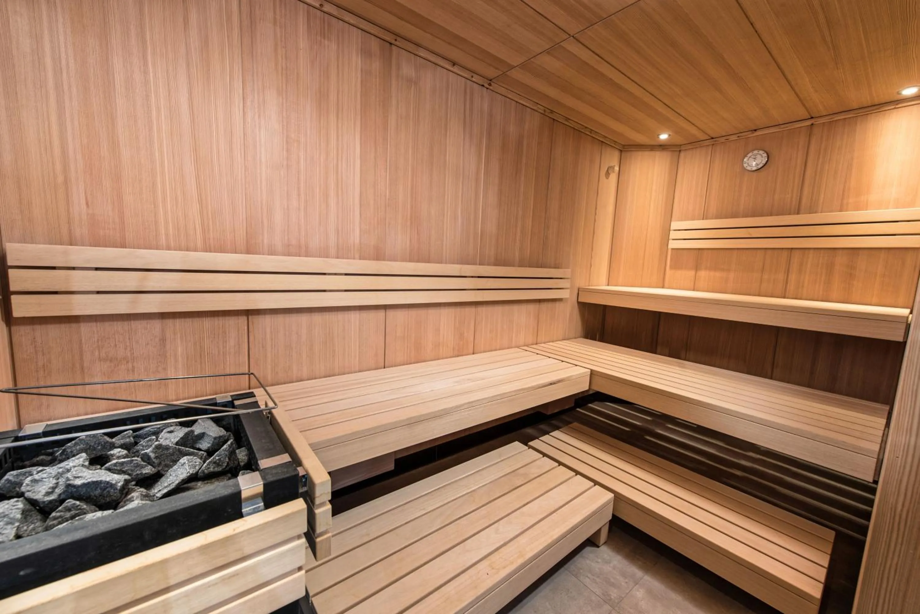 Sauna in Hotel Garni Romantika