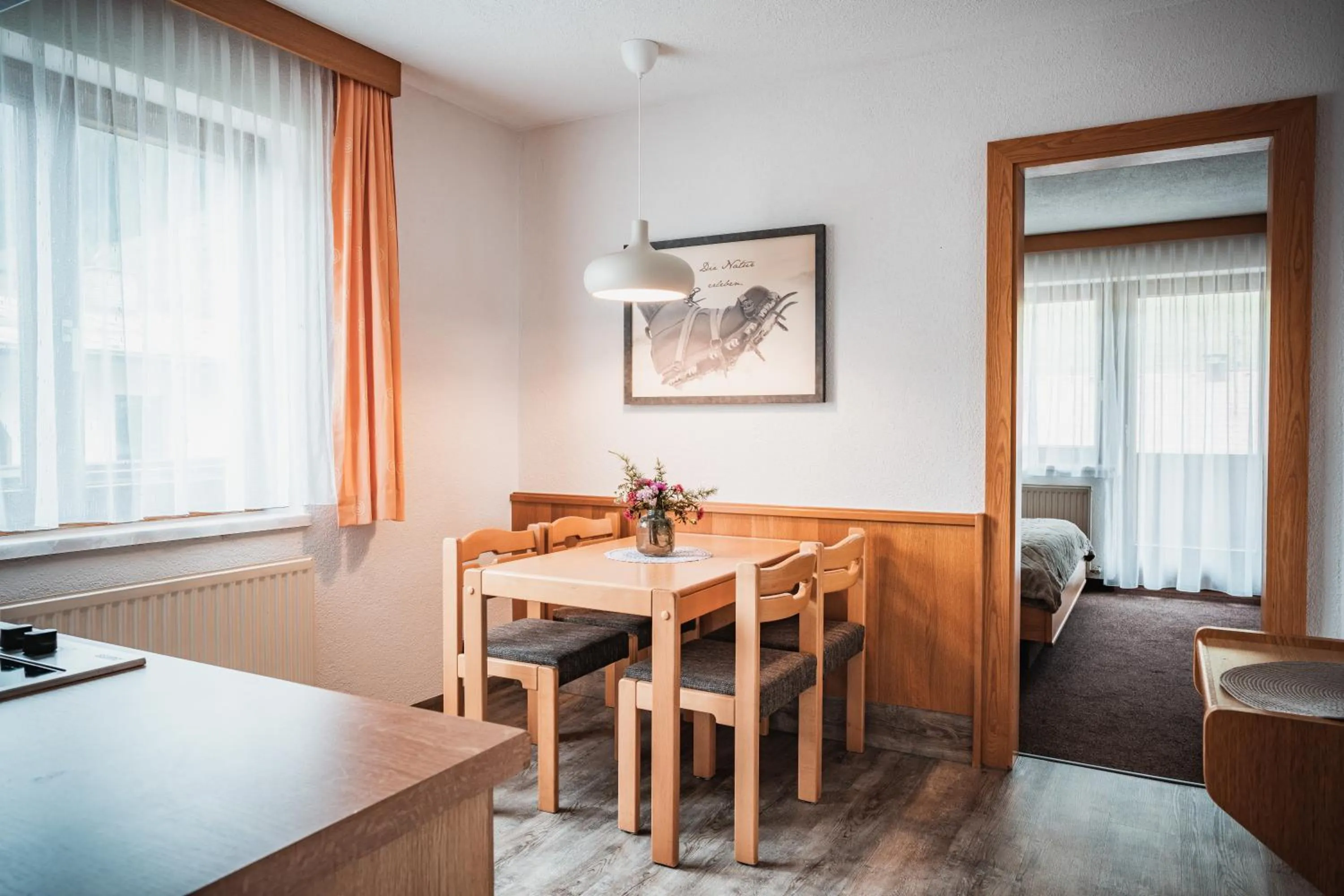 Dining area in Hotel Garni Romantika