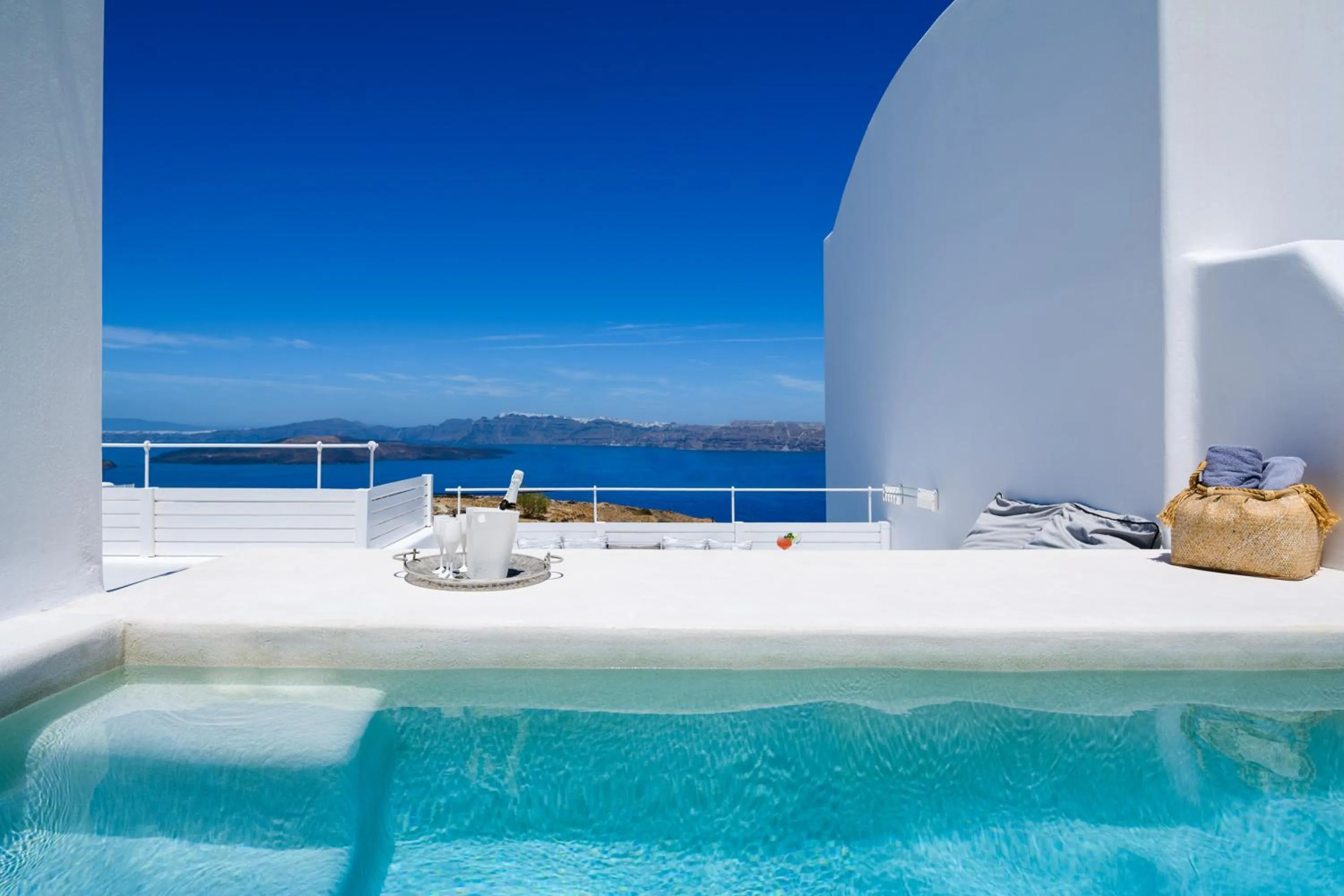 Swimming pool in CAPE 9 Villas & Suites