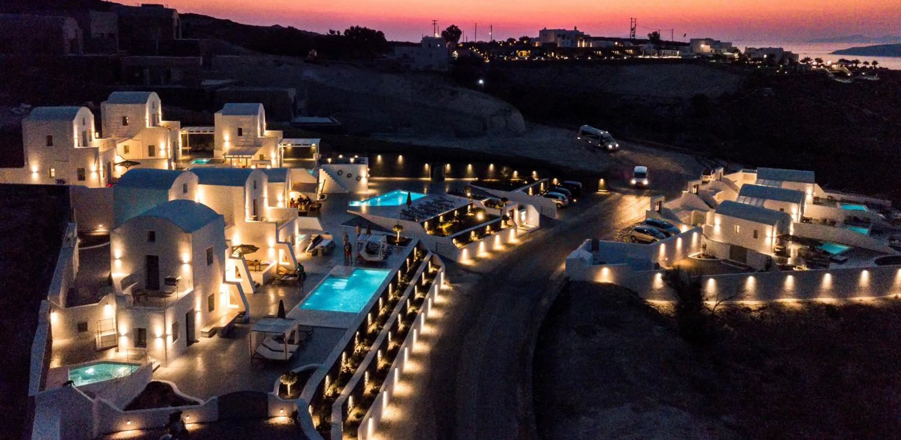 Bird's eye view in CAPE 9 Villas & Suites