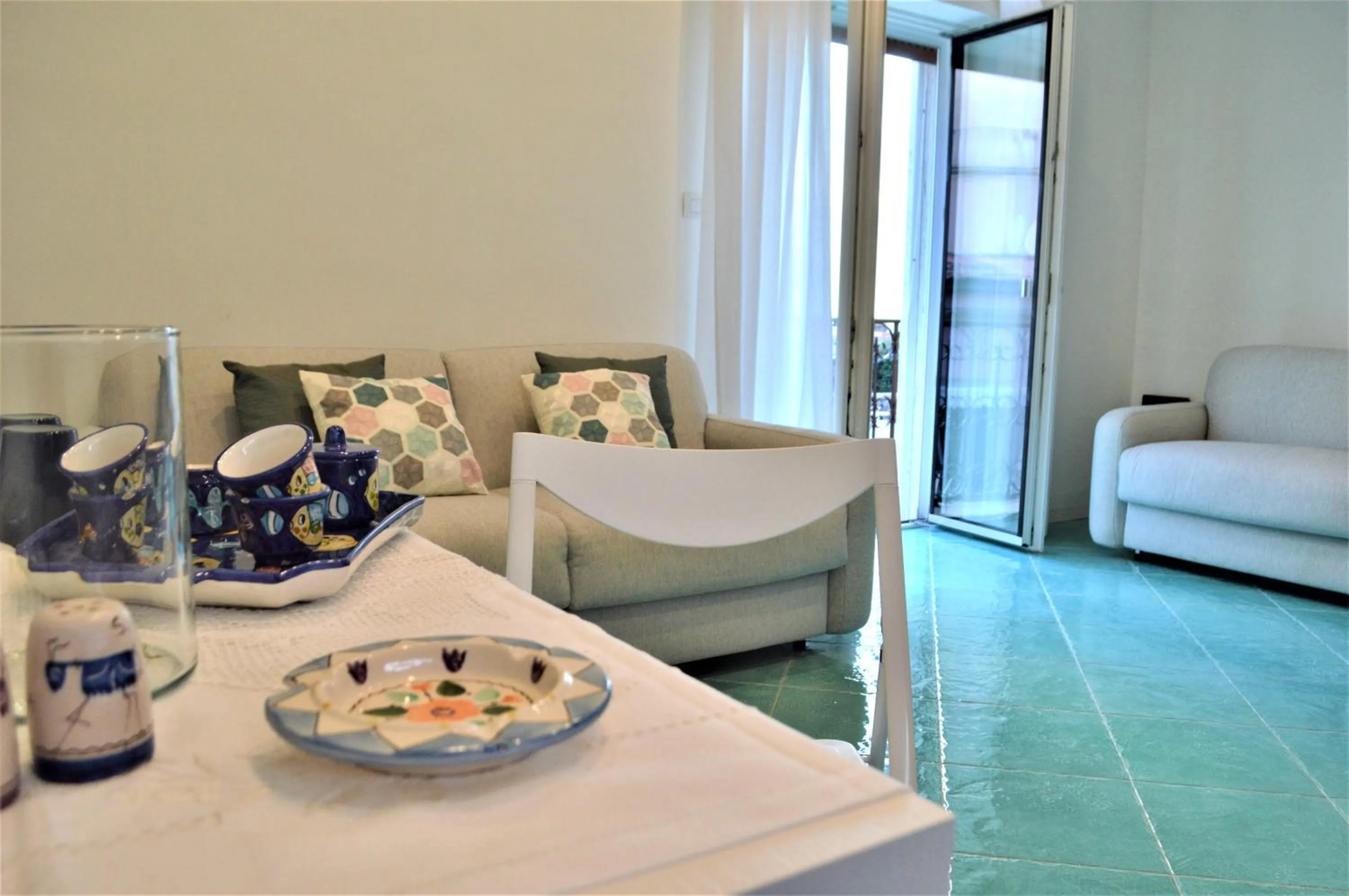 Dining area in La Corte dei Naviganti B&B - Amalfi Coast - Cetara