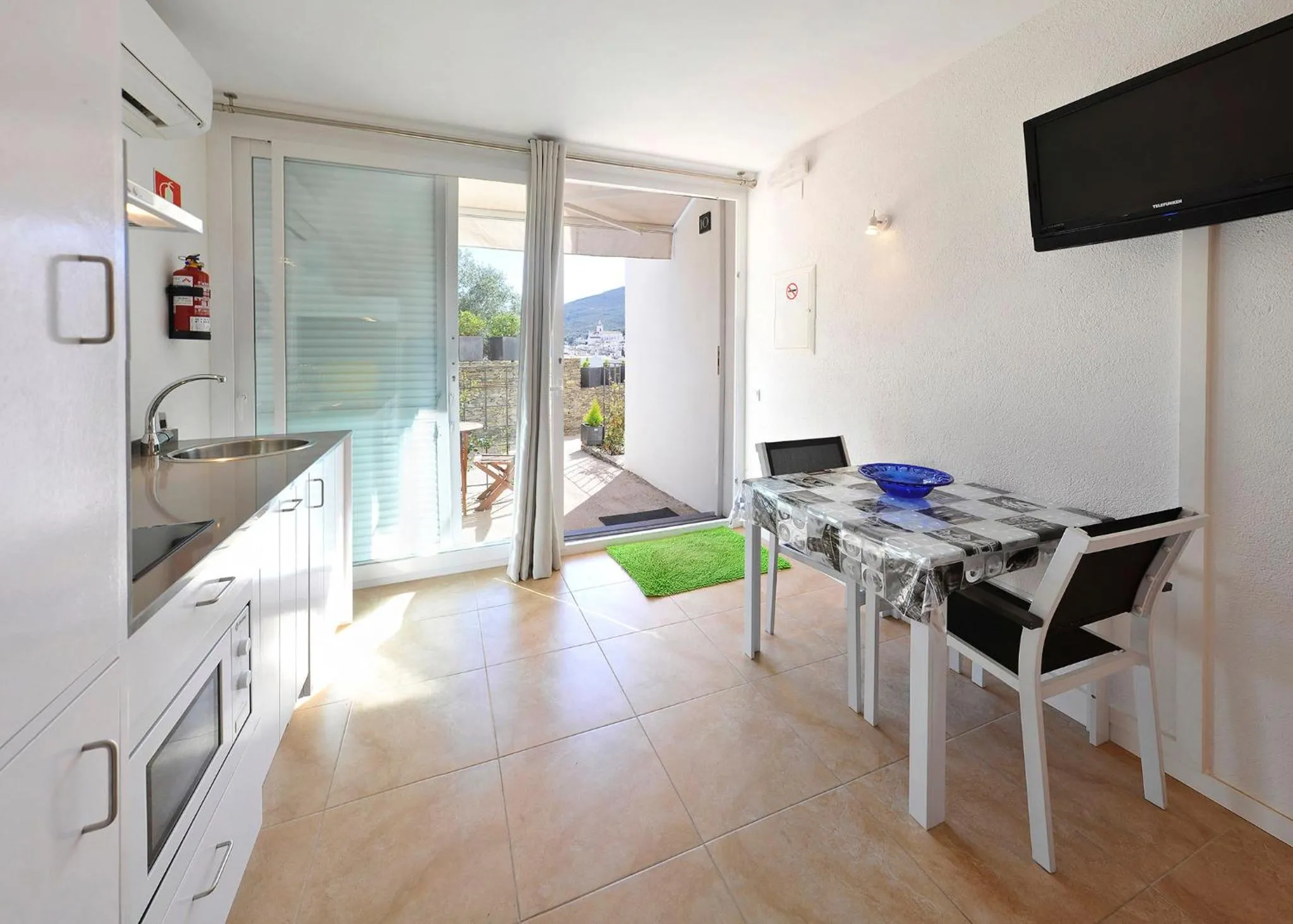 Dining area in Aparthotel l'Heretat