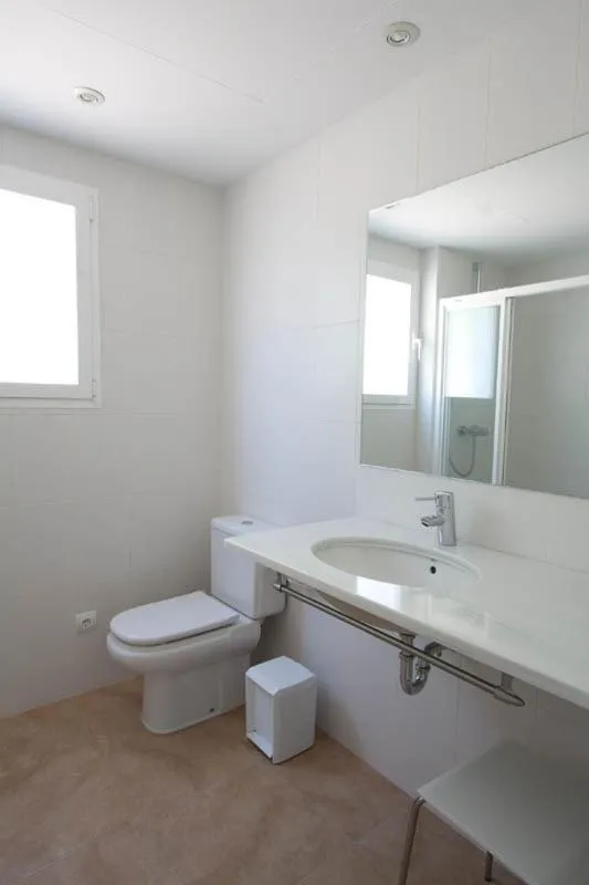 Bathroom in Aparthotel l'Heretat