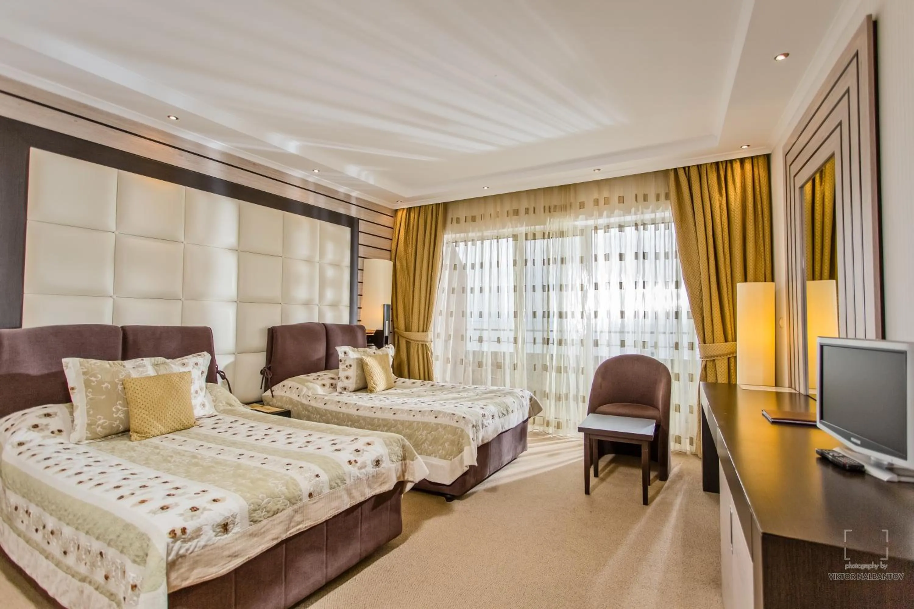 Bed in Grand Hotel Pomorie - Medical spa