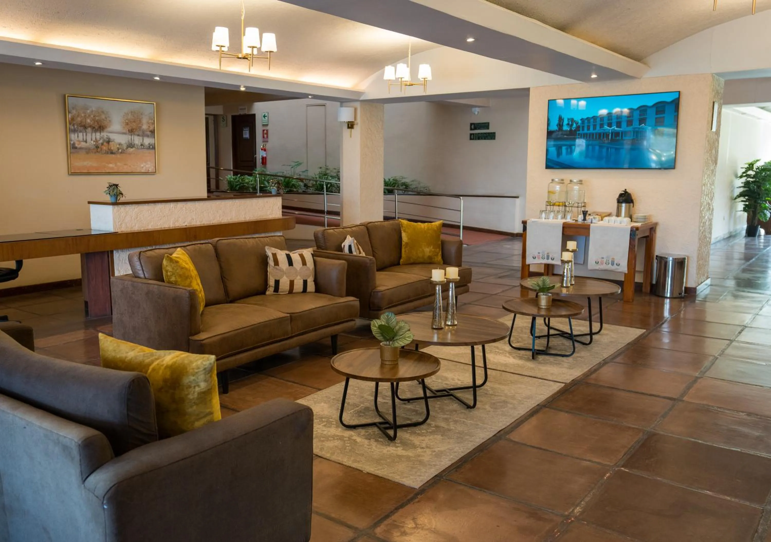 Lobby or reception in BTH Hotel Arequipa Lake