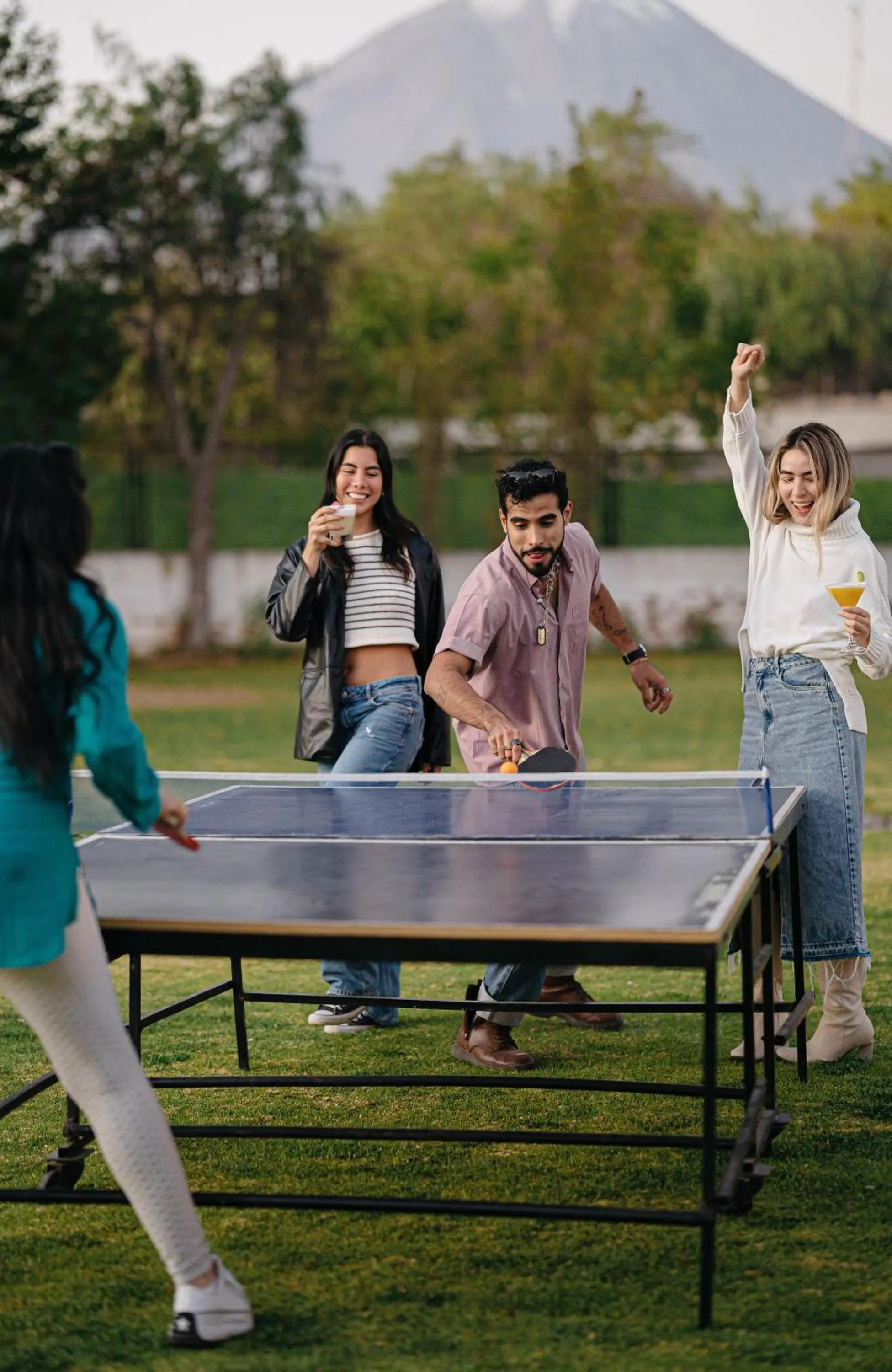 Table tennis in BTH Hotel Arequipa Lake