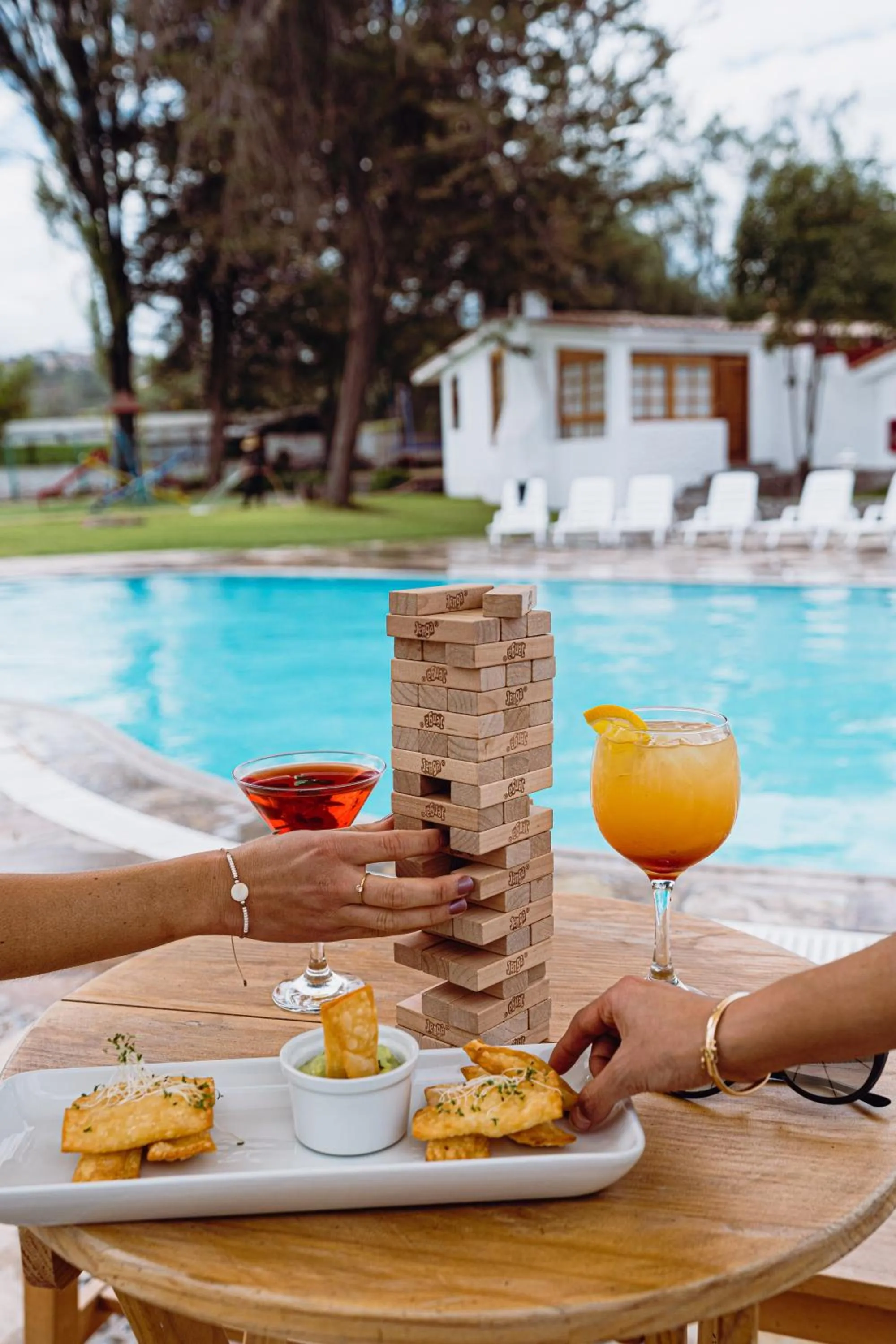 Swimming pool in BTH Hotel Arequipa Lake