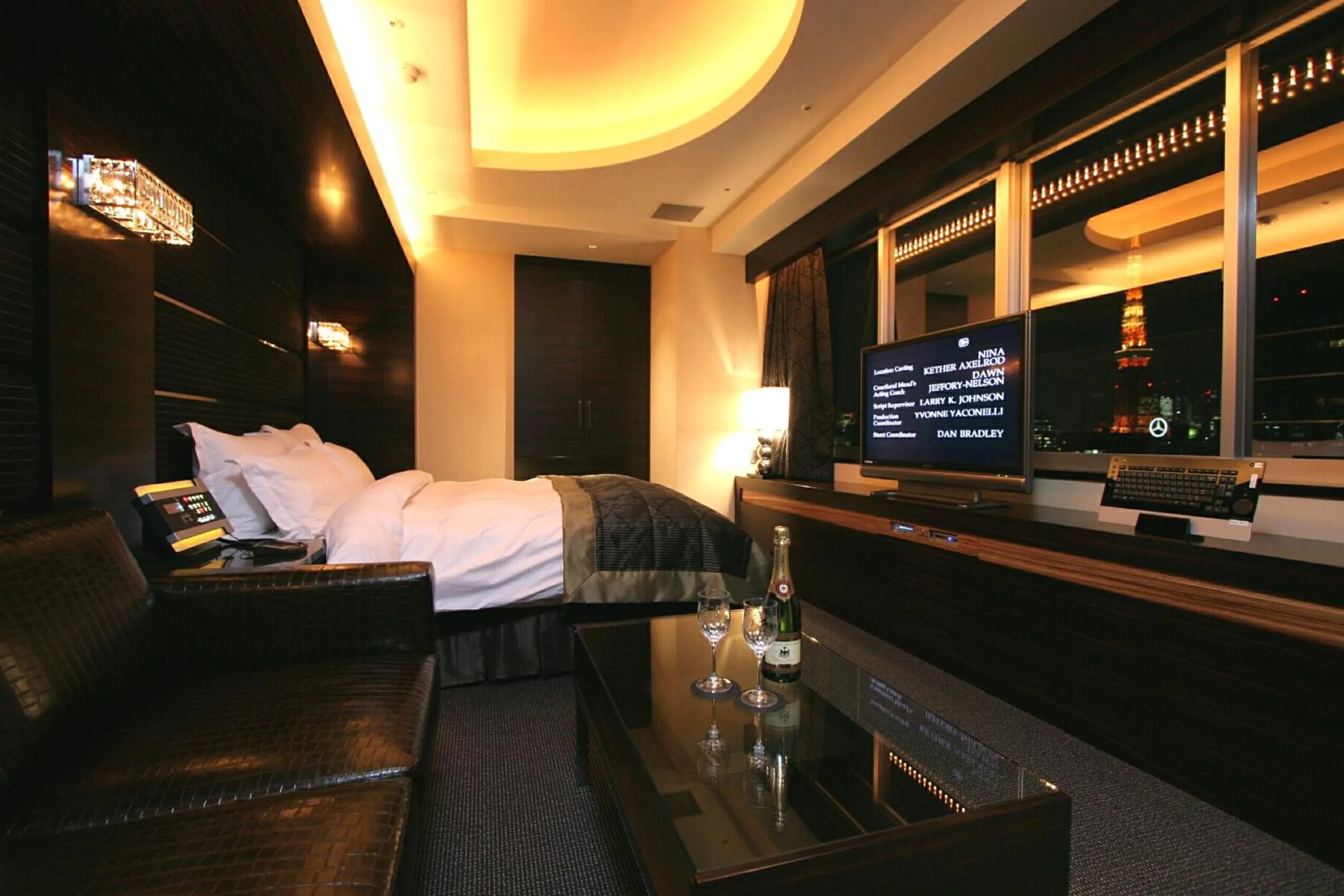 Bed in HOTEL THE GLANZ