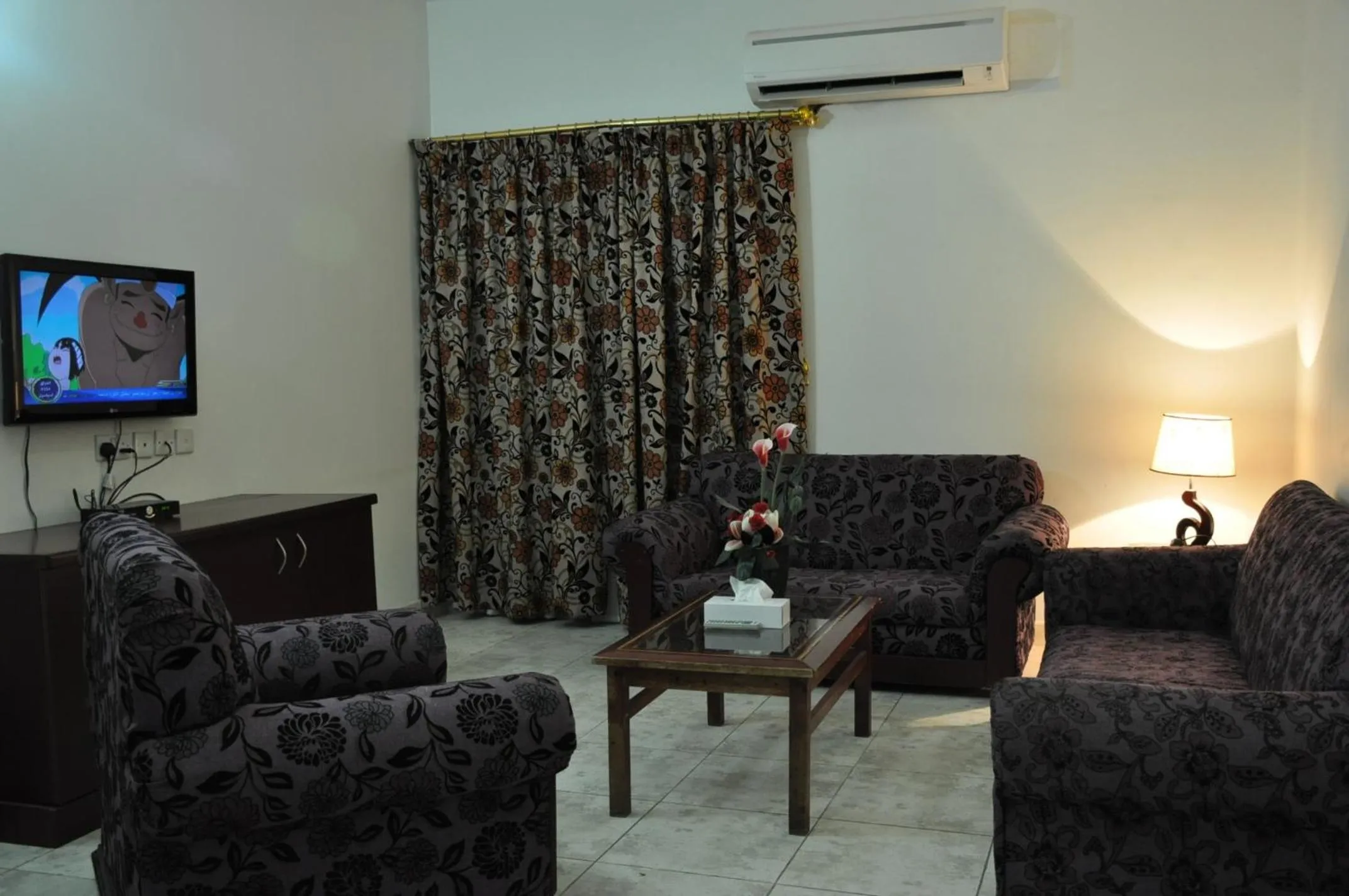 Living room in Sahara Hotel Apartments