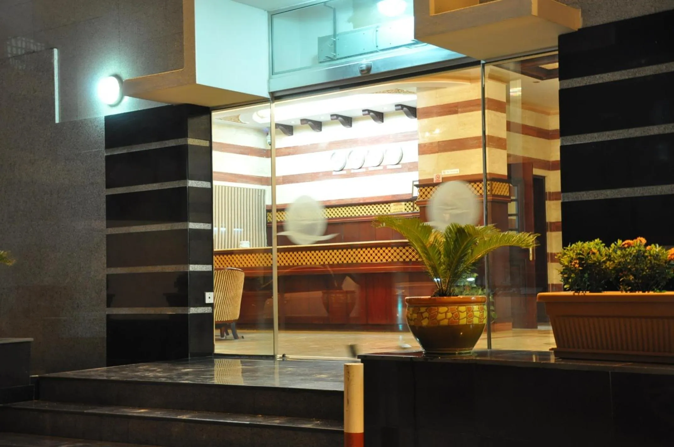 Facade/entrance in Sahara Hotel Apartments