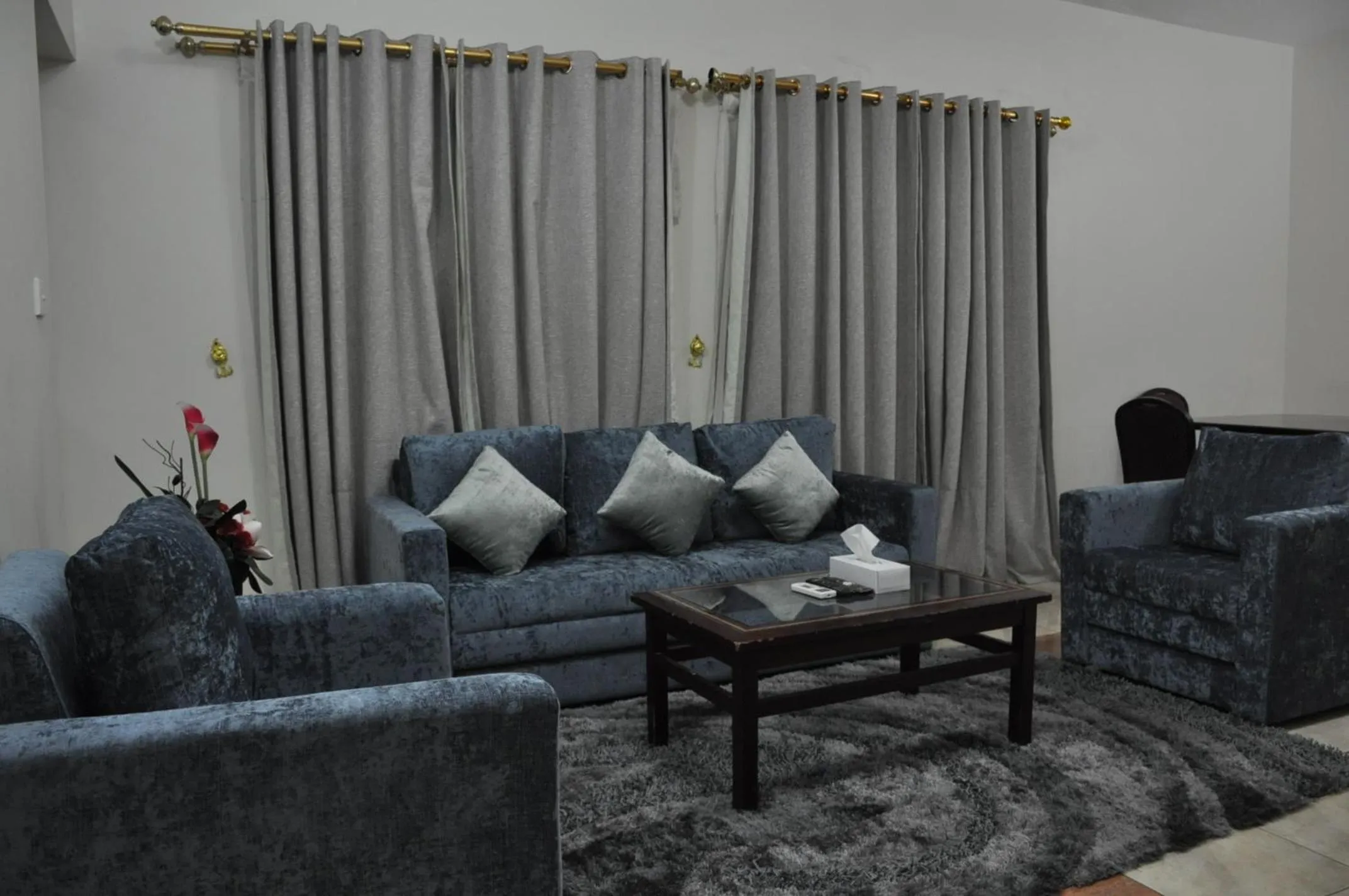 Living room in Sahara Hotel Apartments