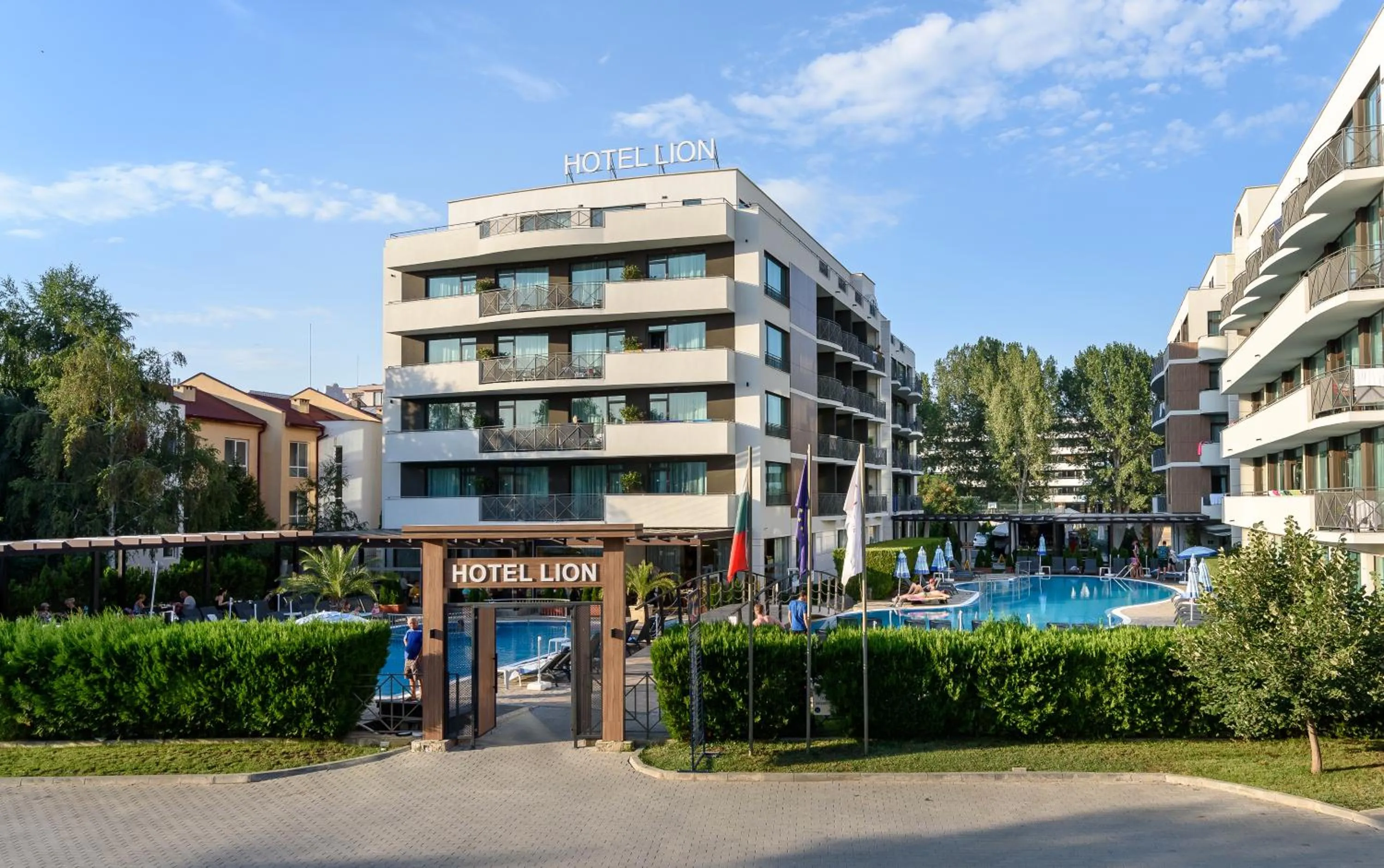 Property building in Lion Sunny Beach Hotel