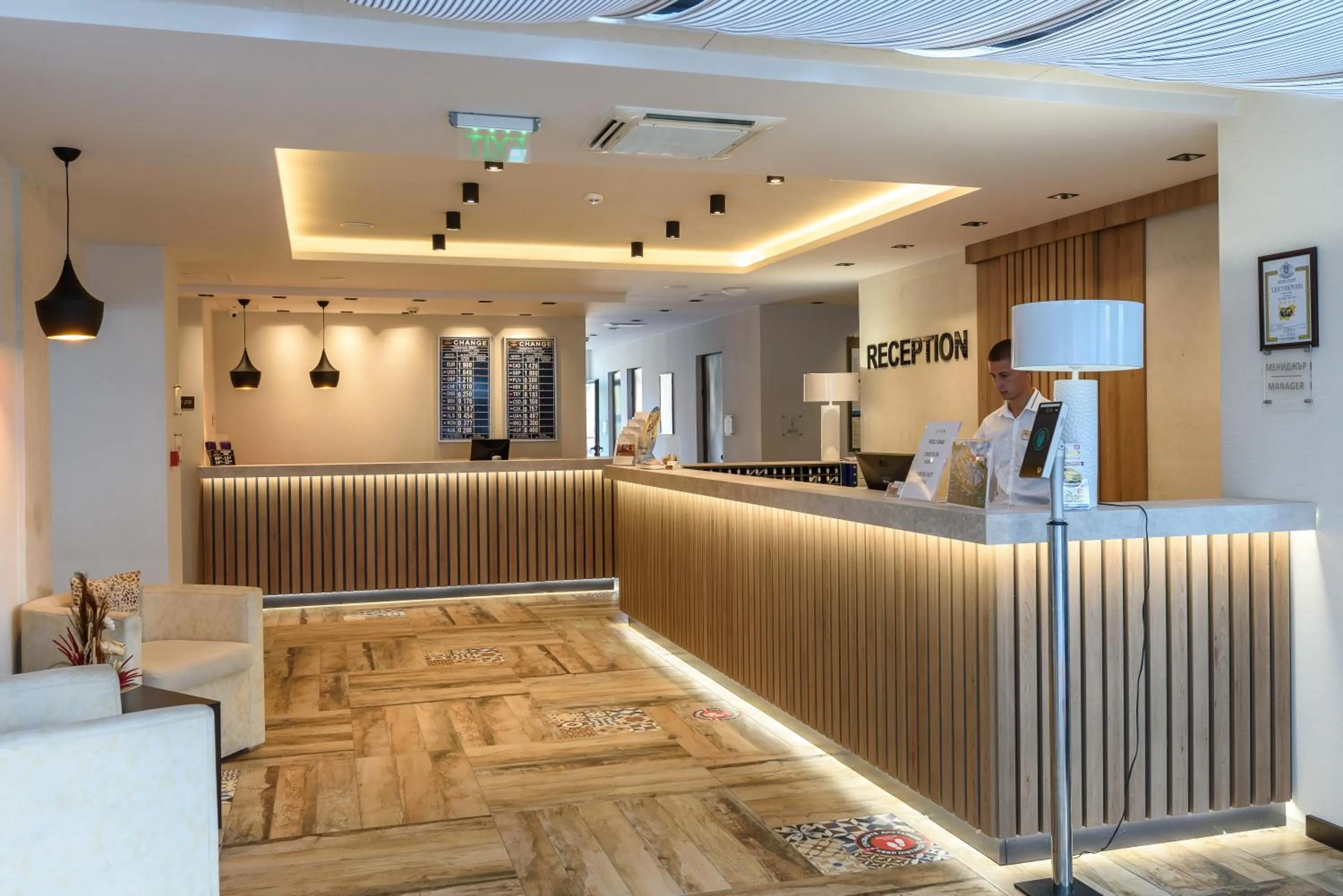 Lobby or reception in Lion Sunny Beach Hotel