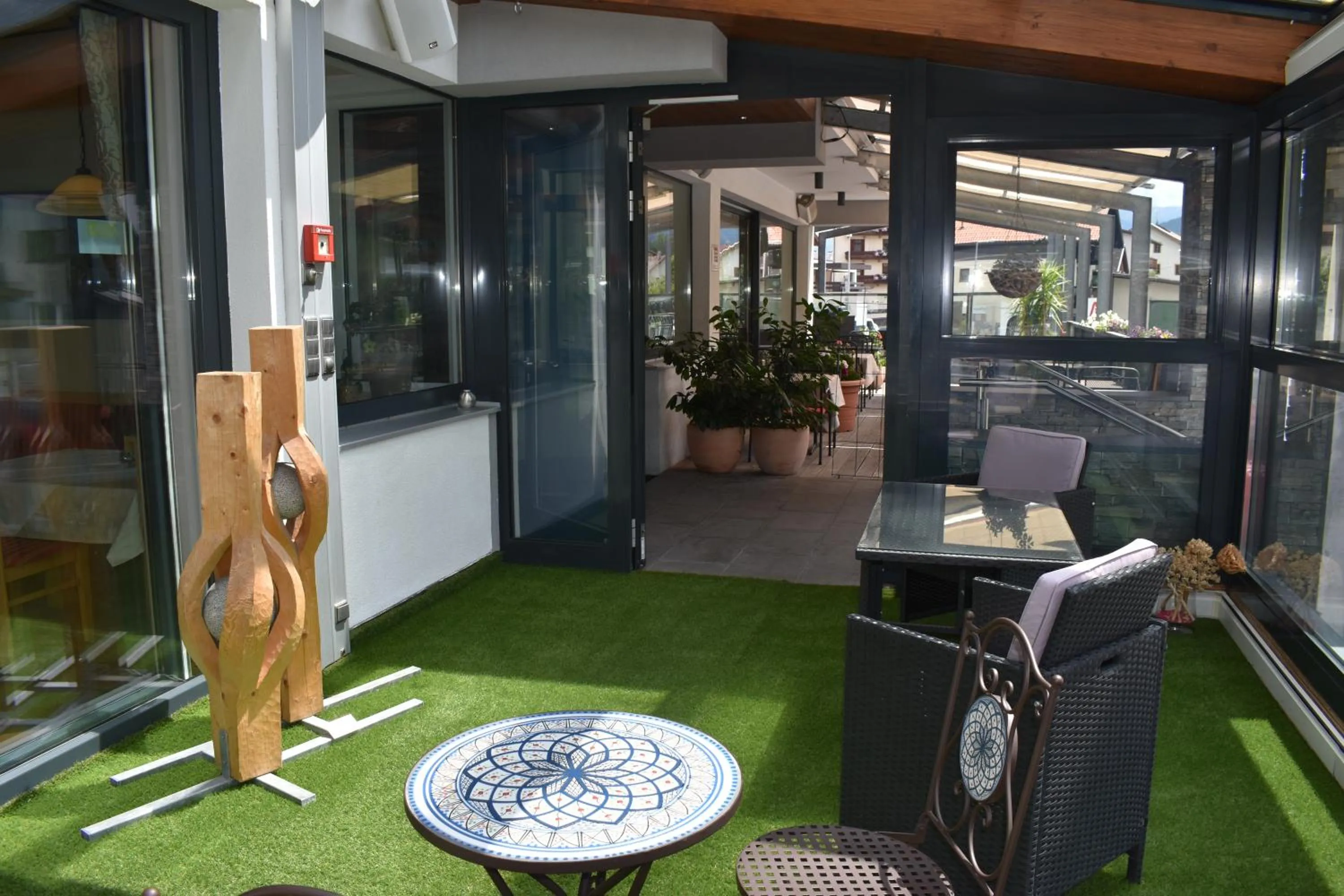 Balcony/Terrace in Hotel Kleißl